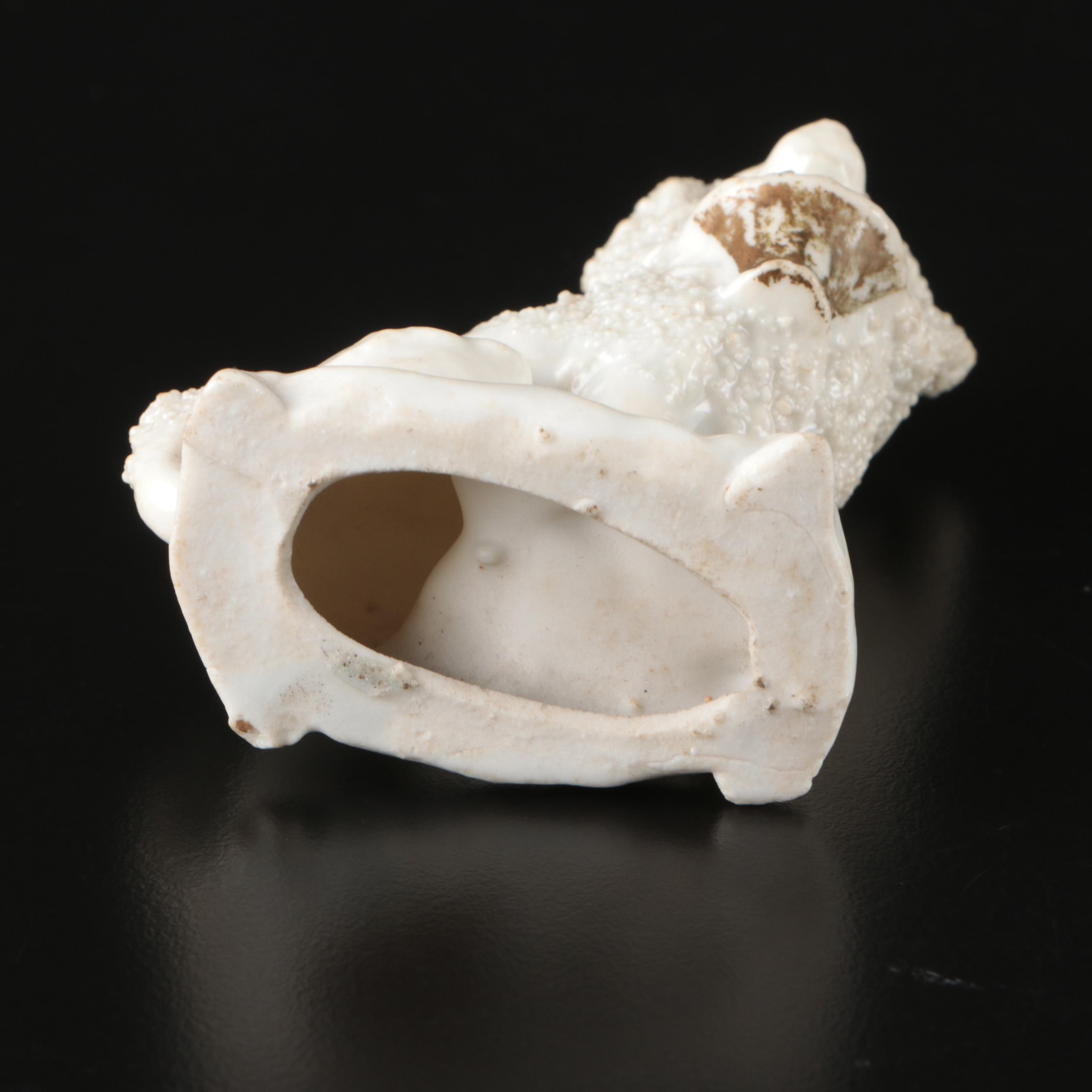 Confetti Poodles with Staffordshire and Other Animals Figurines