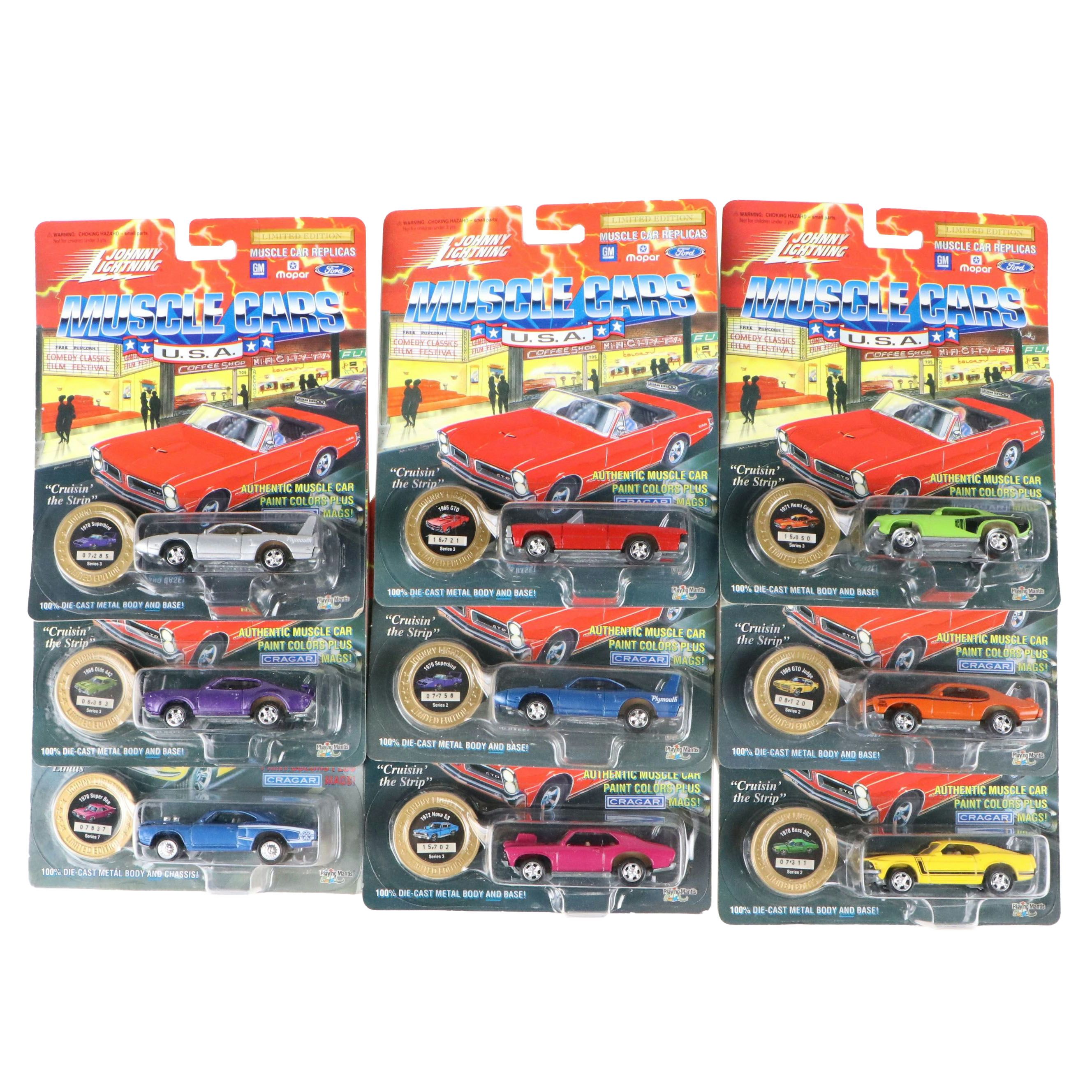 Johnny Lightning Limited Edition Muscle Cars U.S.A. Diecast Toy Cars