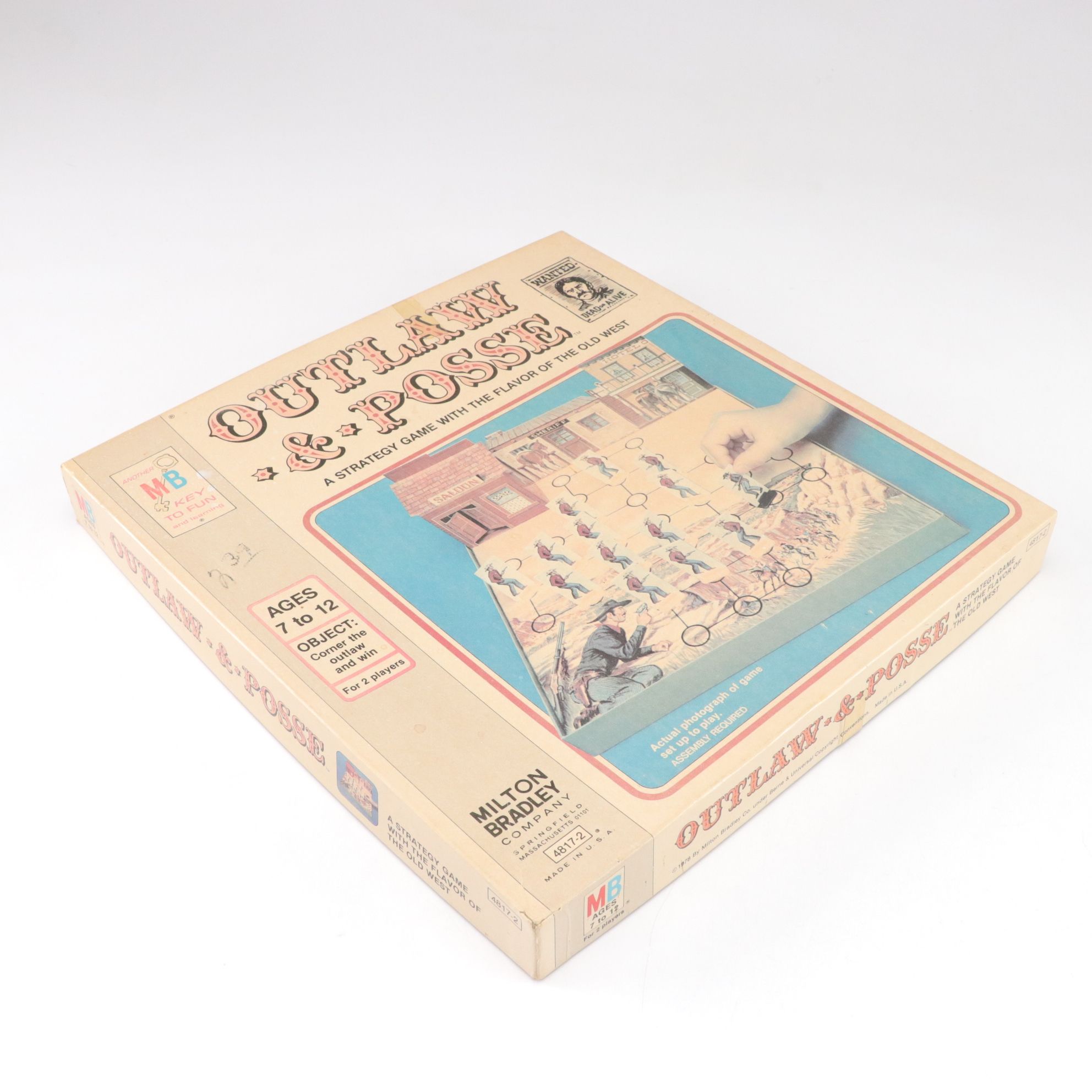 "Outlaw & Posse," "Pony Express" with "Hi-Yo Silver" & More Western Games, 1970s