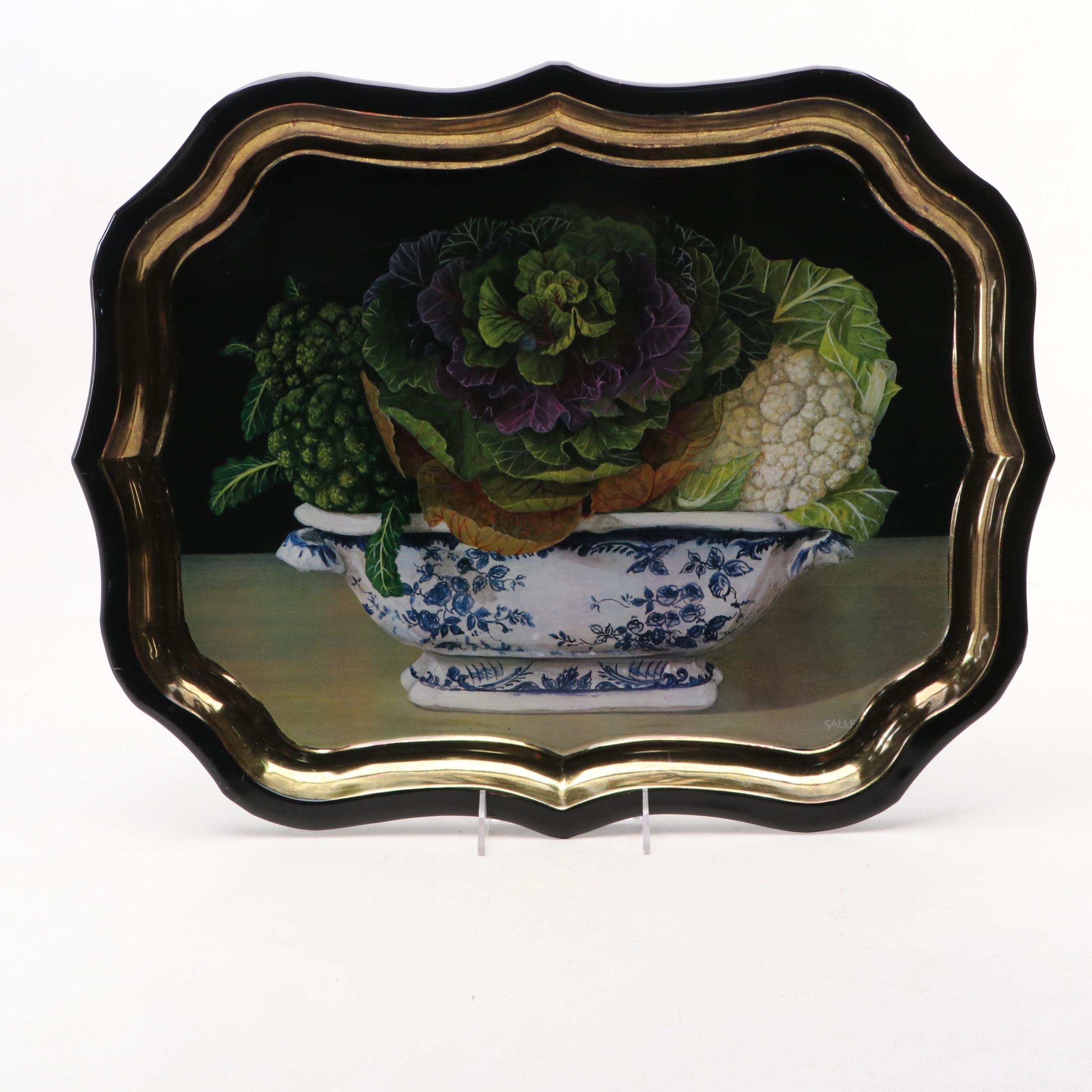 The Sherwood Studio English Toleware Tray