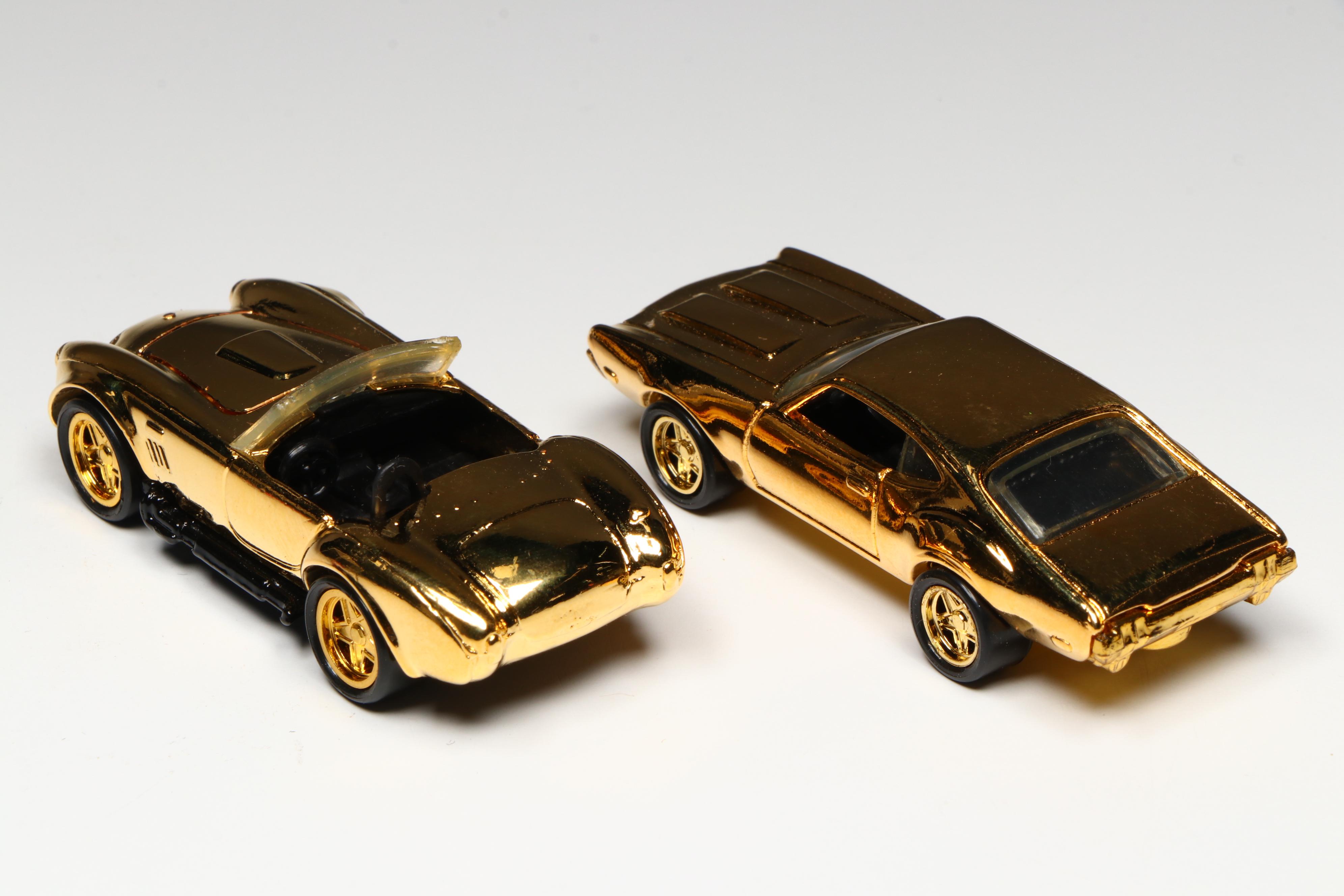 Hot Wheels 24K Performance Collection Series 1 Limited Edition in Display