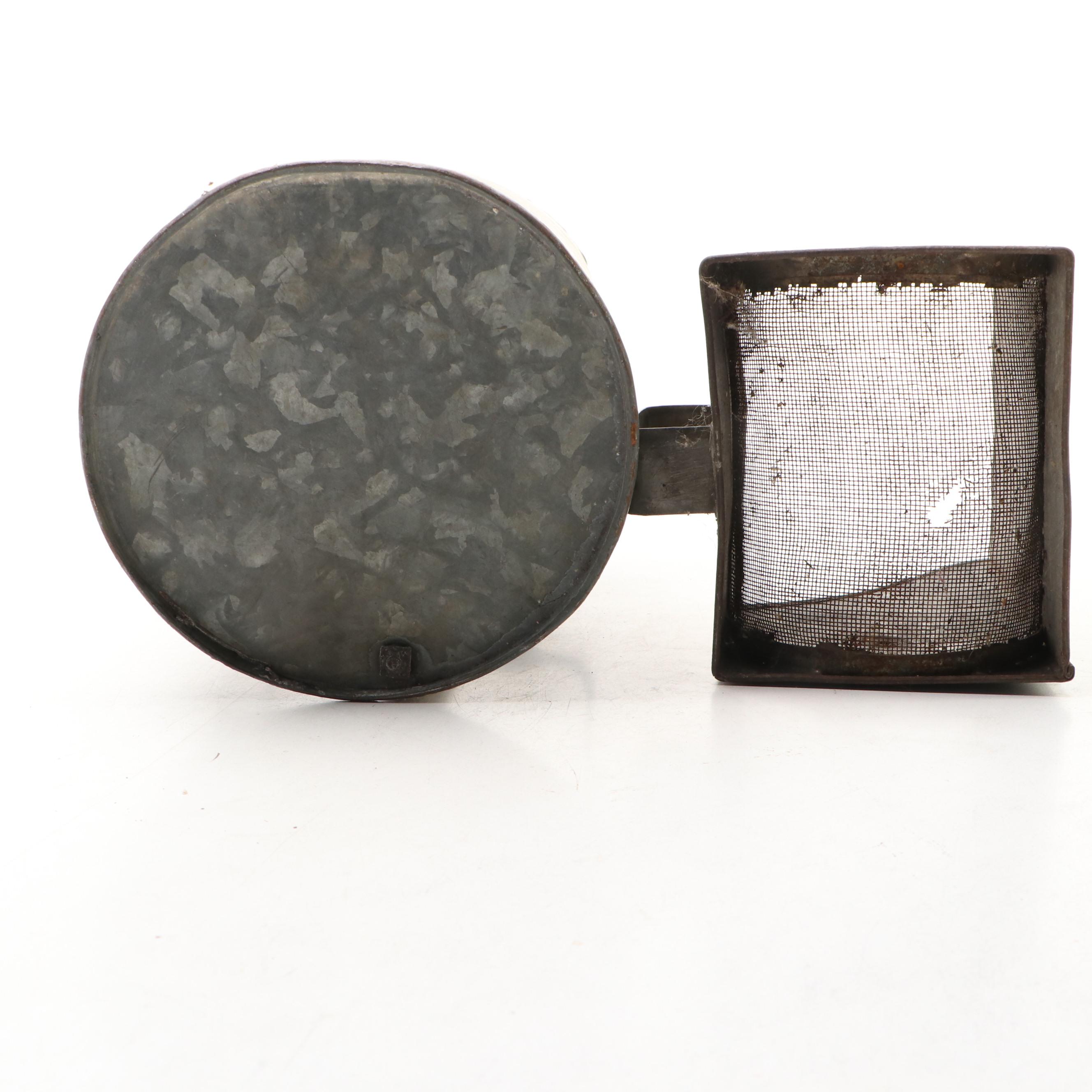 Box Shape and Cylindrical Metal Grain Scoops