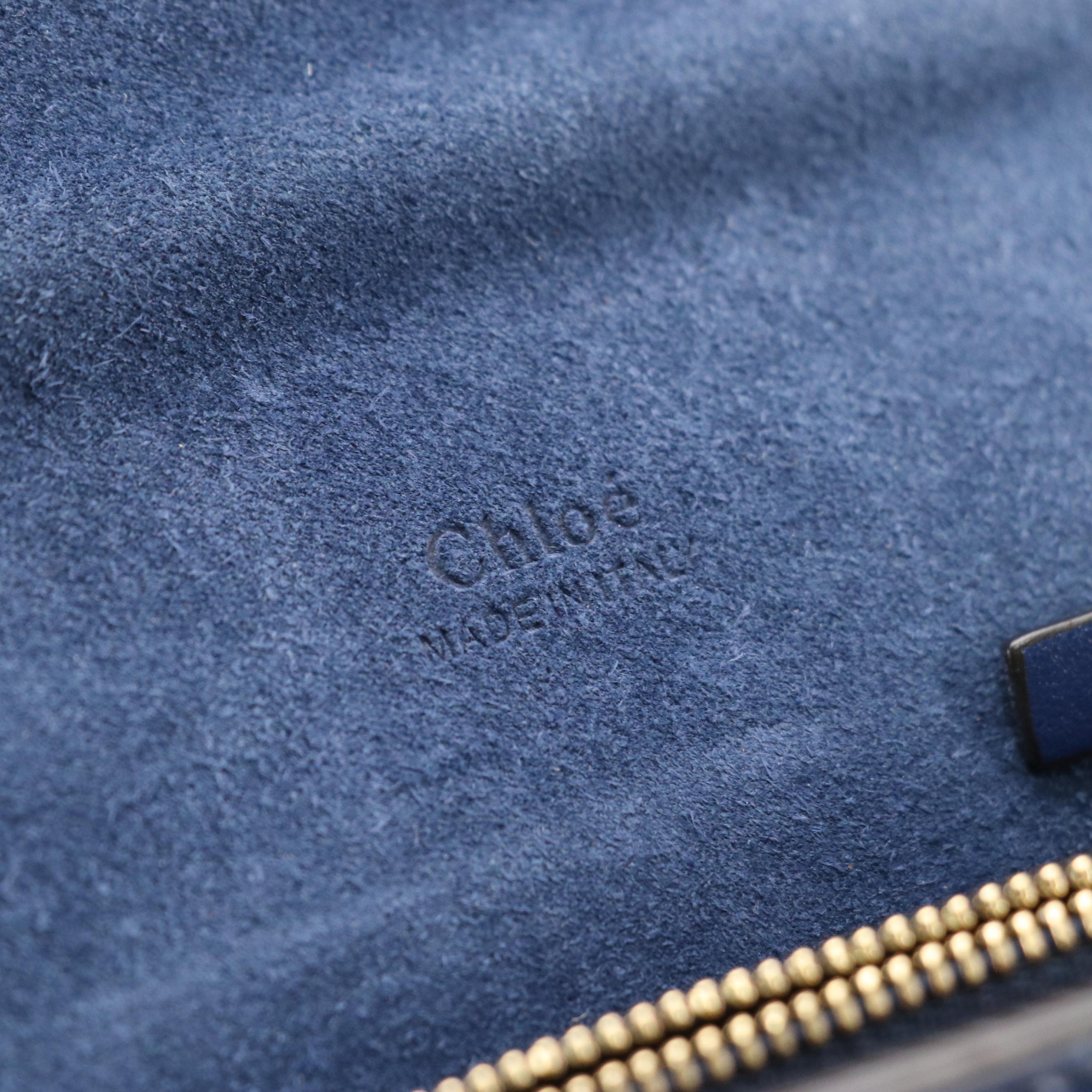 Chloé Aby Lock Chain Strap Bag in Croc Embossed, Lizard and Calfskin Leathers