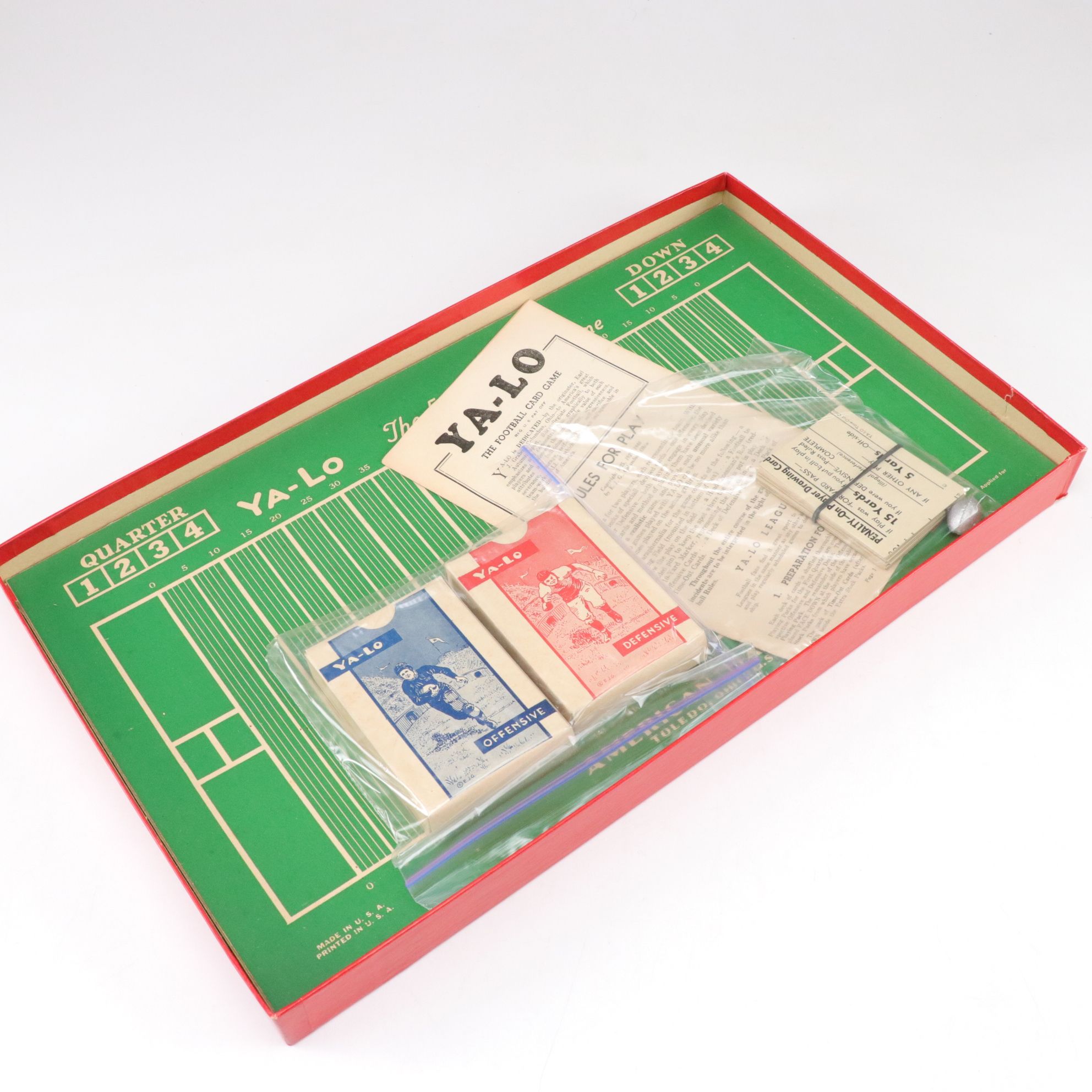 "Blue Line Hockey" with Football, Basketball, Bowling & Other Sports Board Games