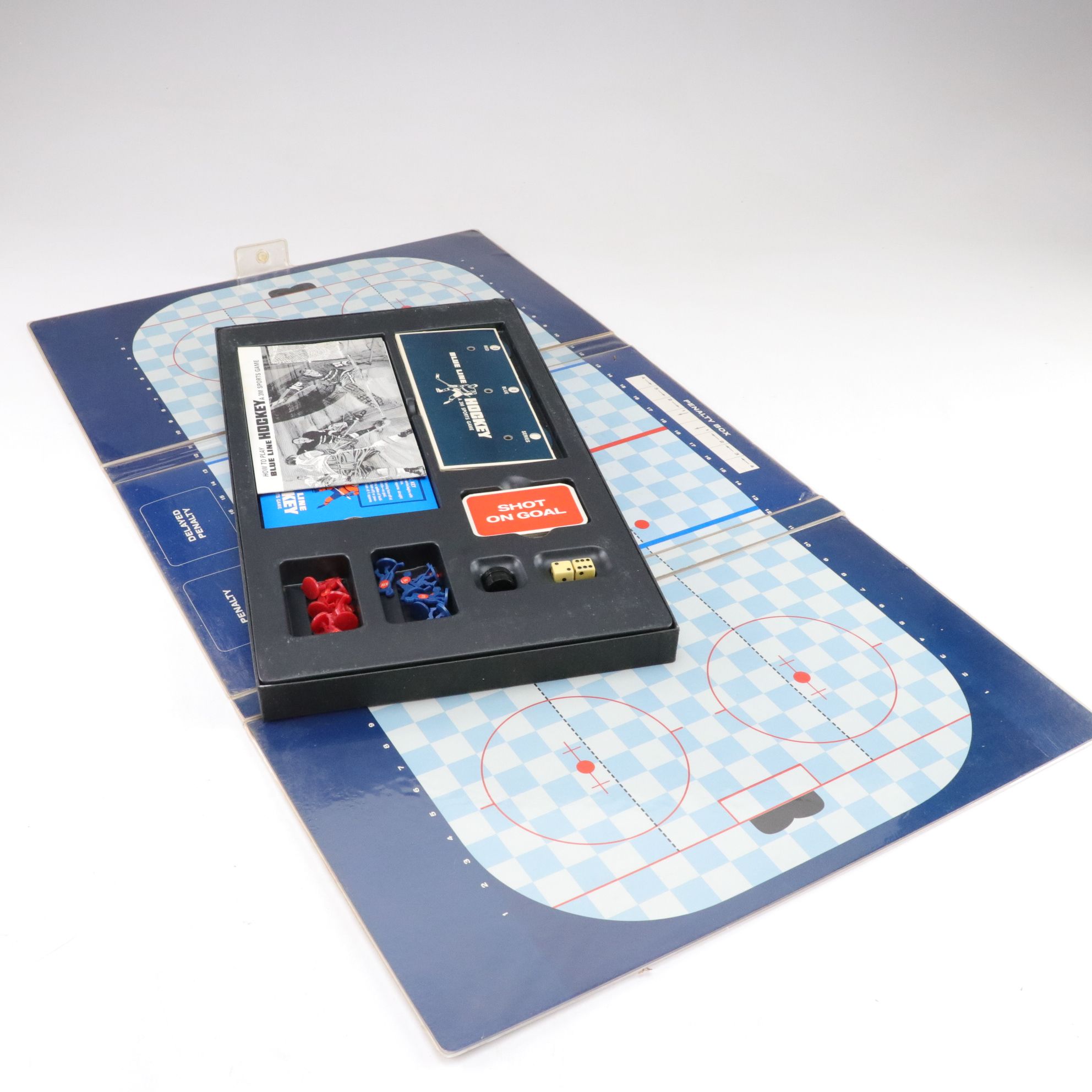 "Blue Line Hockey" with Football, Basketball, Bowling & Other Sports Board Games