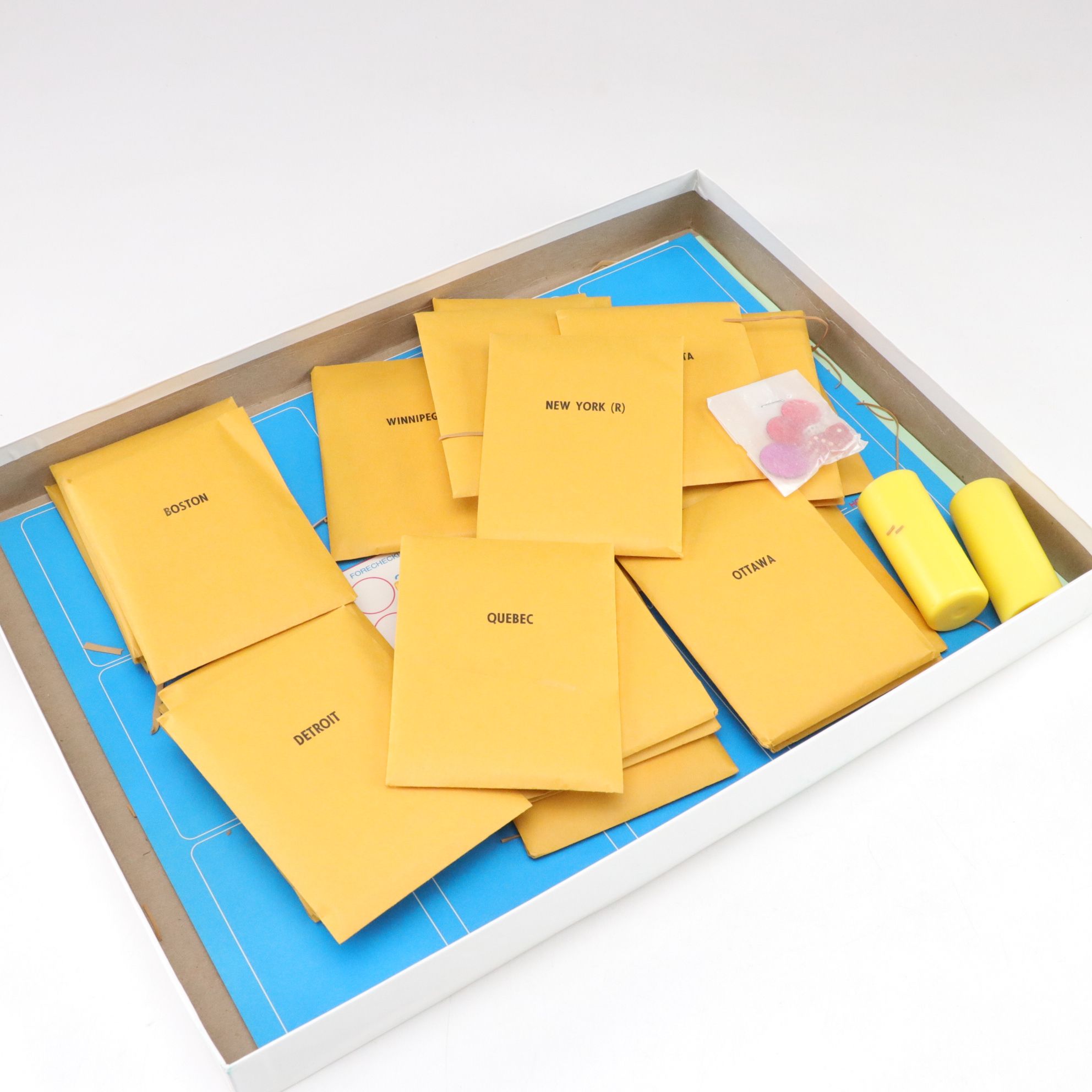 "Blue Line Hockey" with Football, Basketball, Bowling & Other Sports Board Games