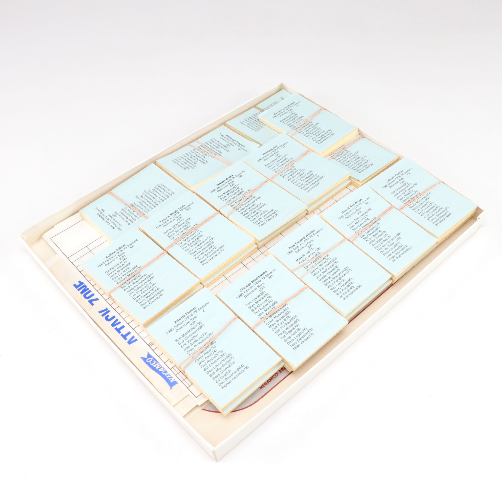 "Blue Line Hockey" with Football, Basketball, Bowling & Other Sports Board Games