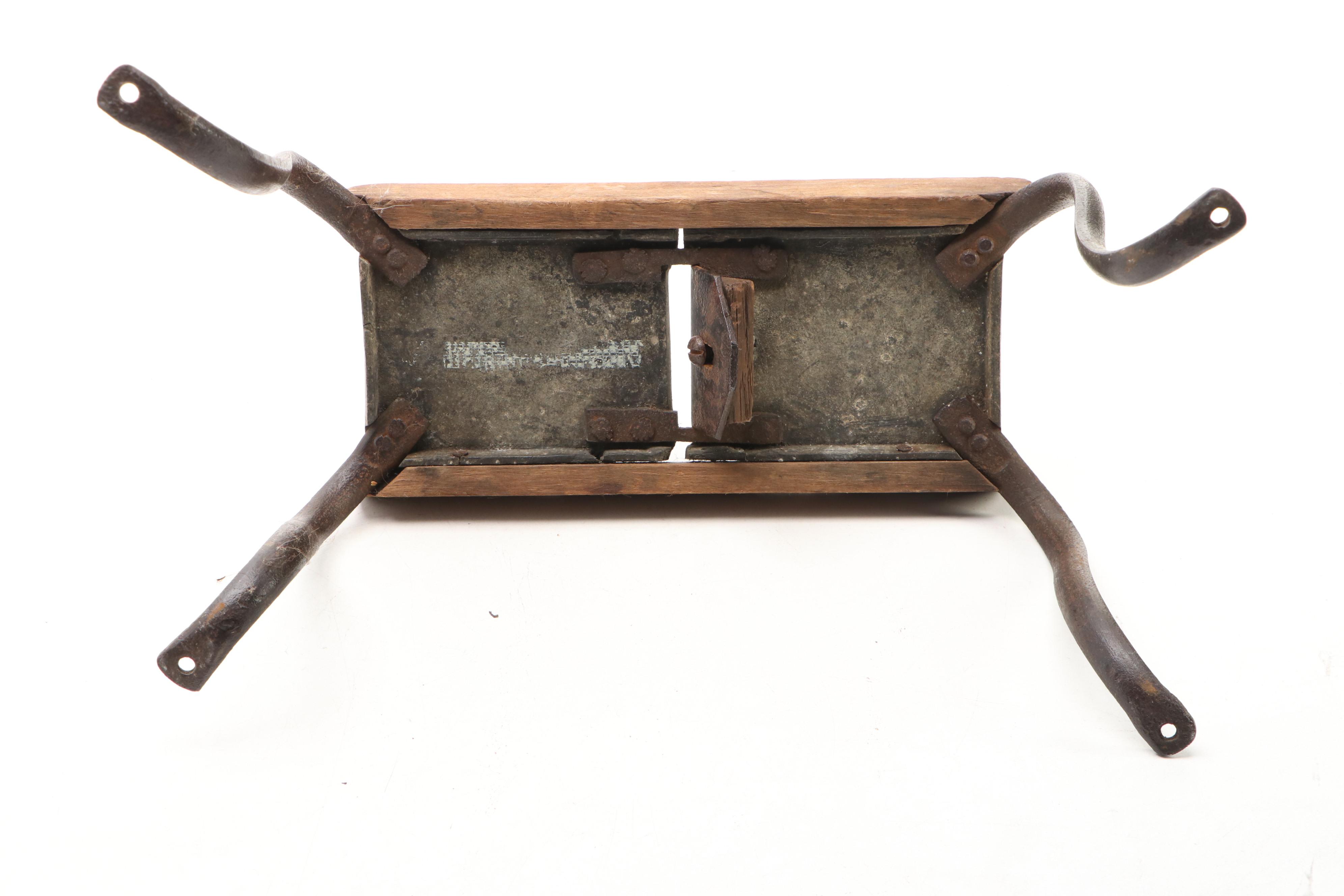 Primitive Style Tobacco Cutter with Other Vintage Kitchen Slicer