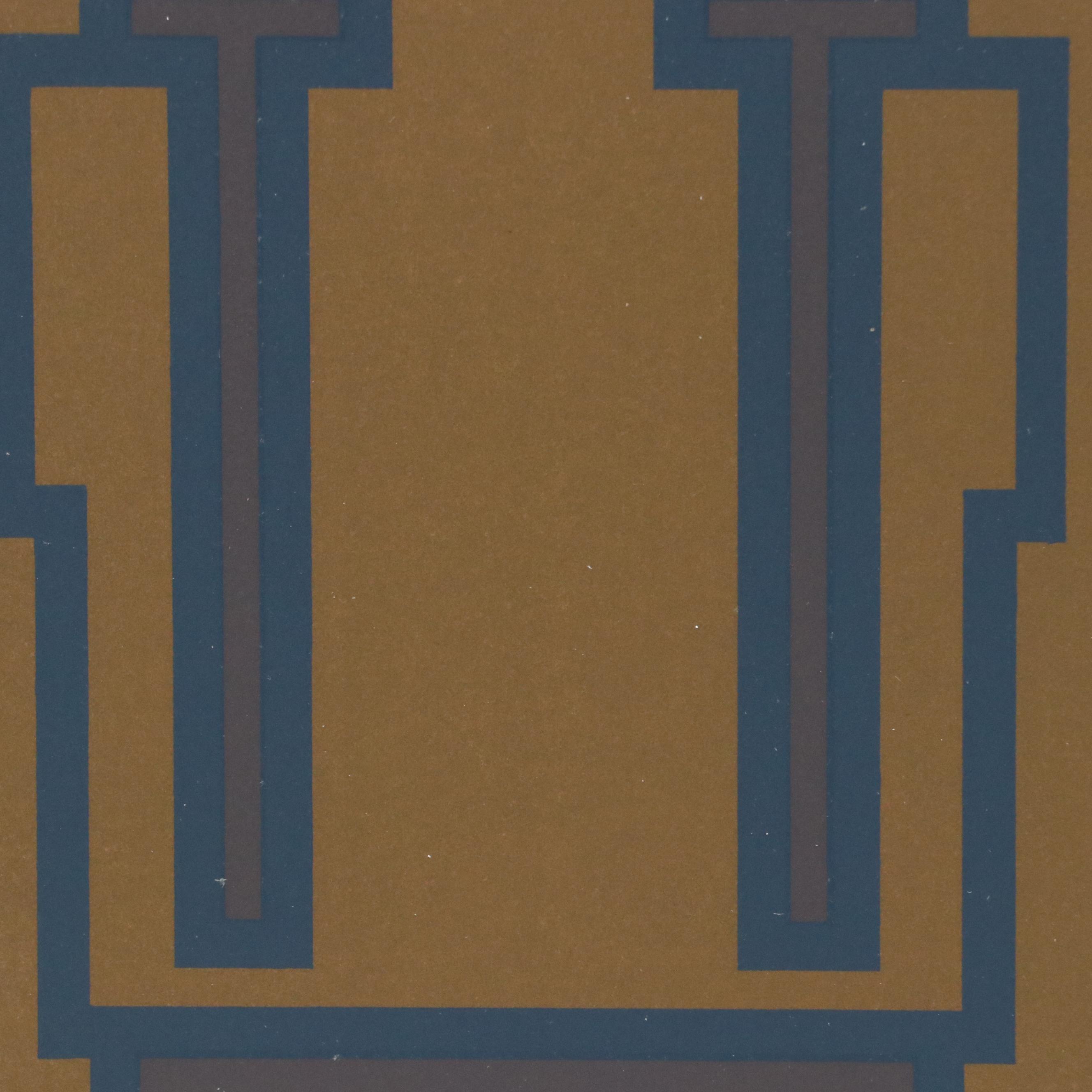 Robyn Denny Serigraph "Over Reach," 1973