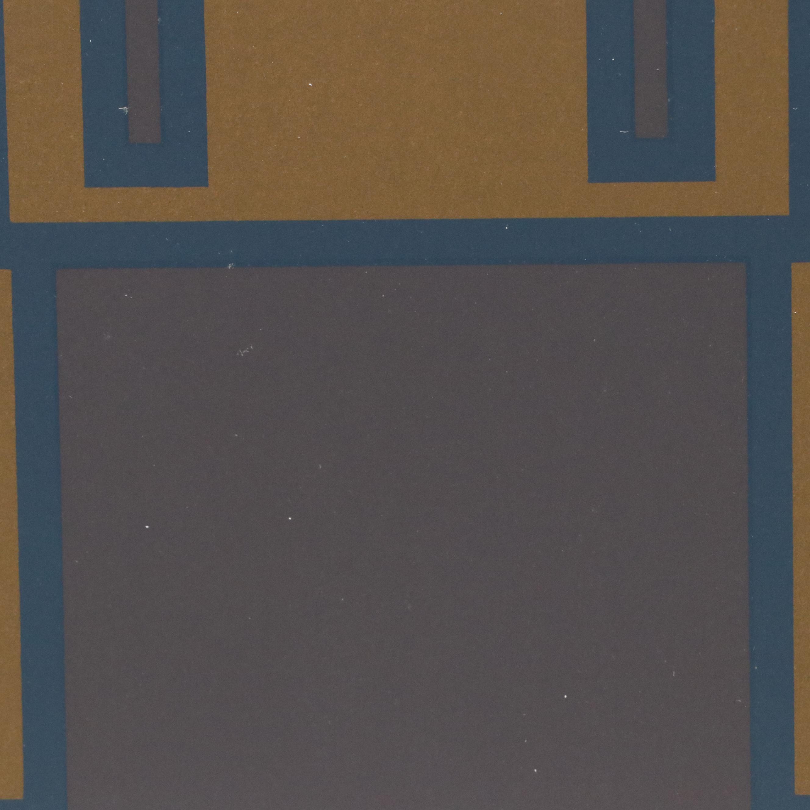 Robyn Denny Serigraph "Over Reach," 1973