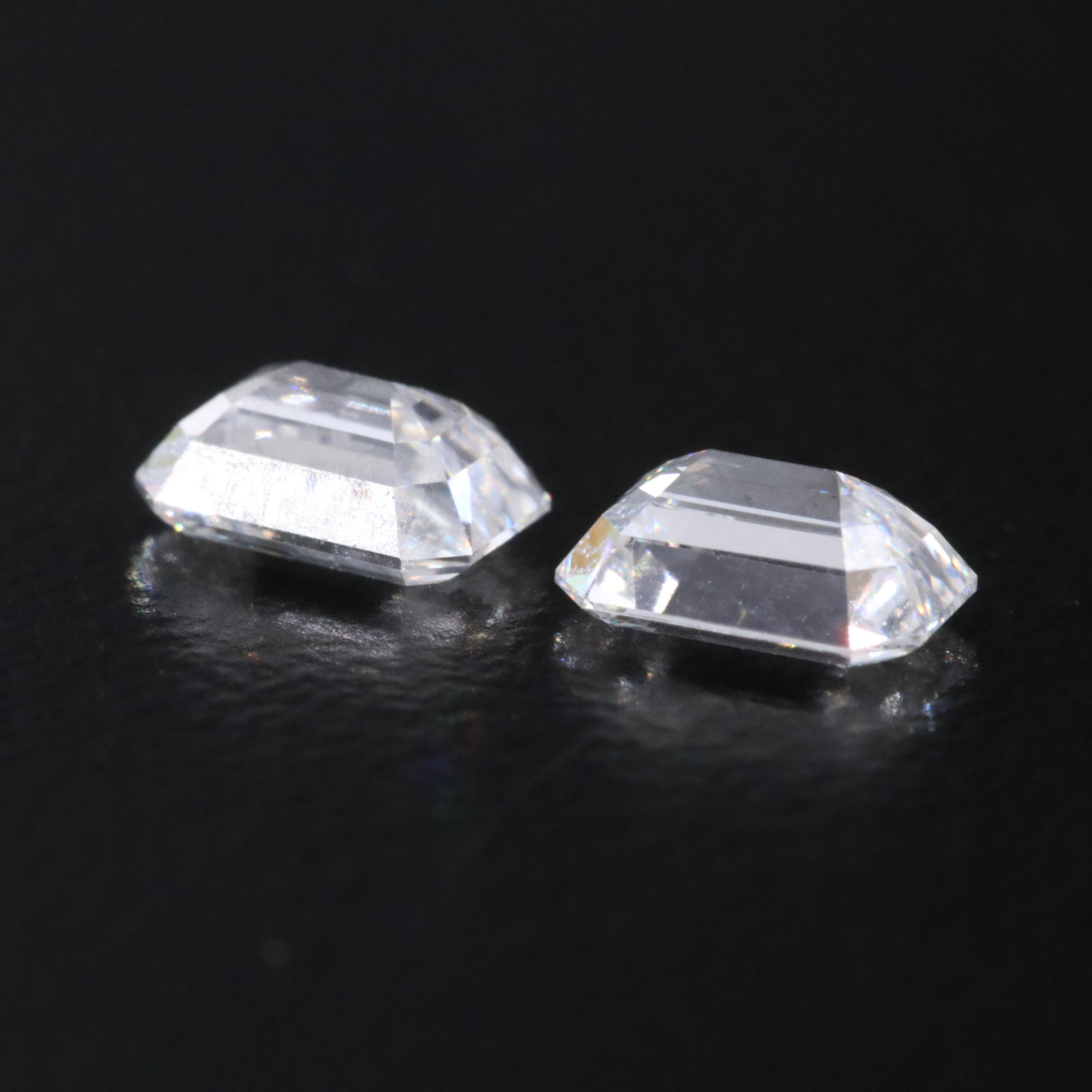Loose 0.90 CTW Lab Grown Diamond Pair