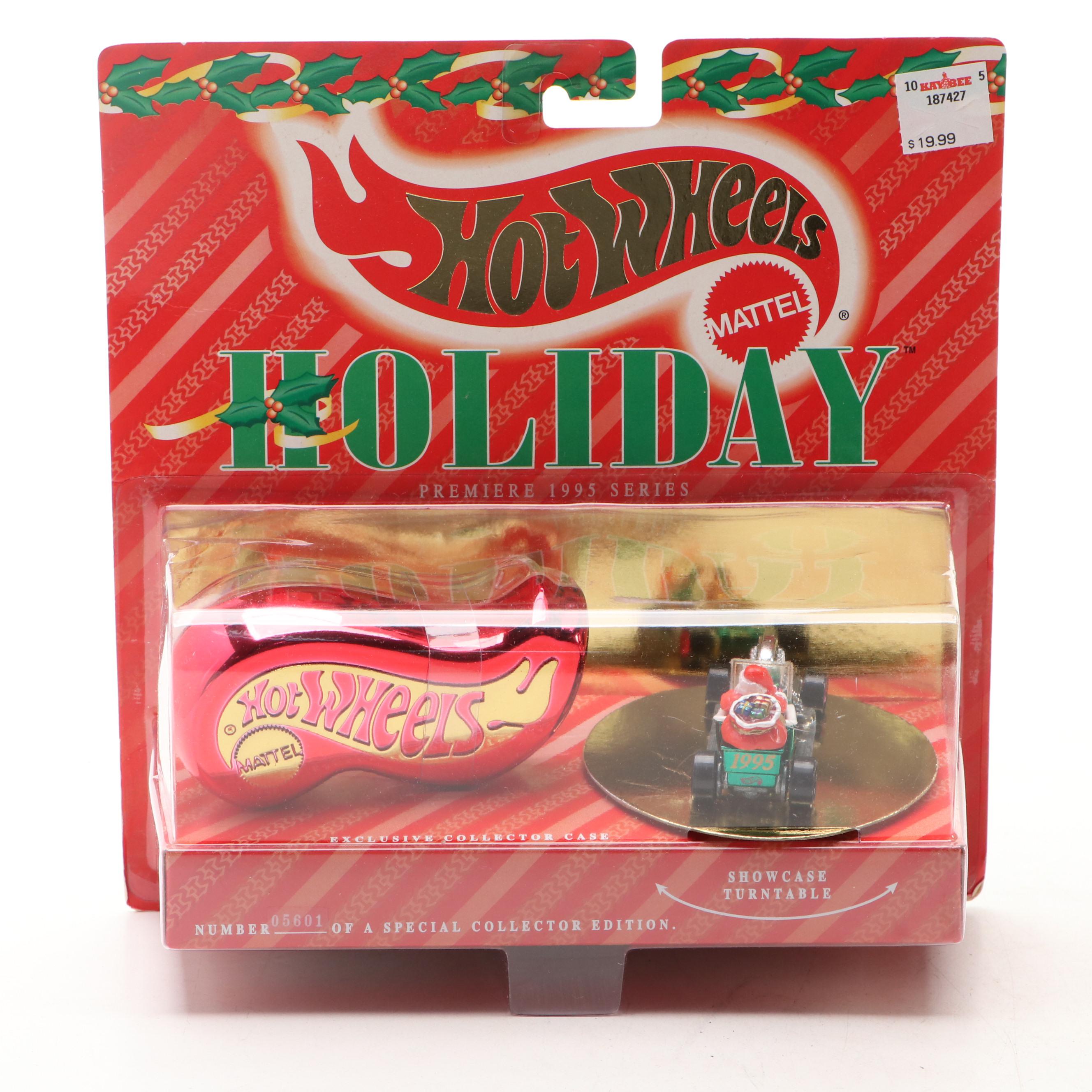 Hot Wheels Holiday Series Special Collector Edition Toy Cars, 1995