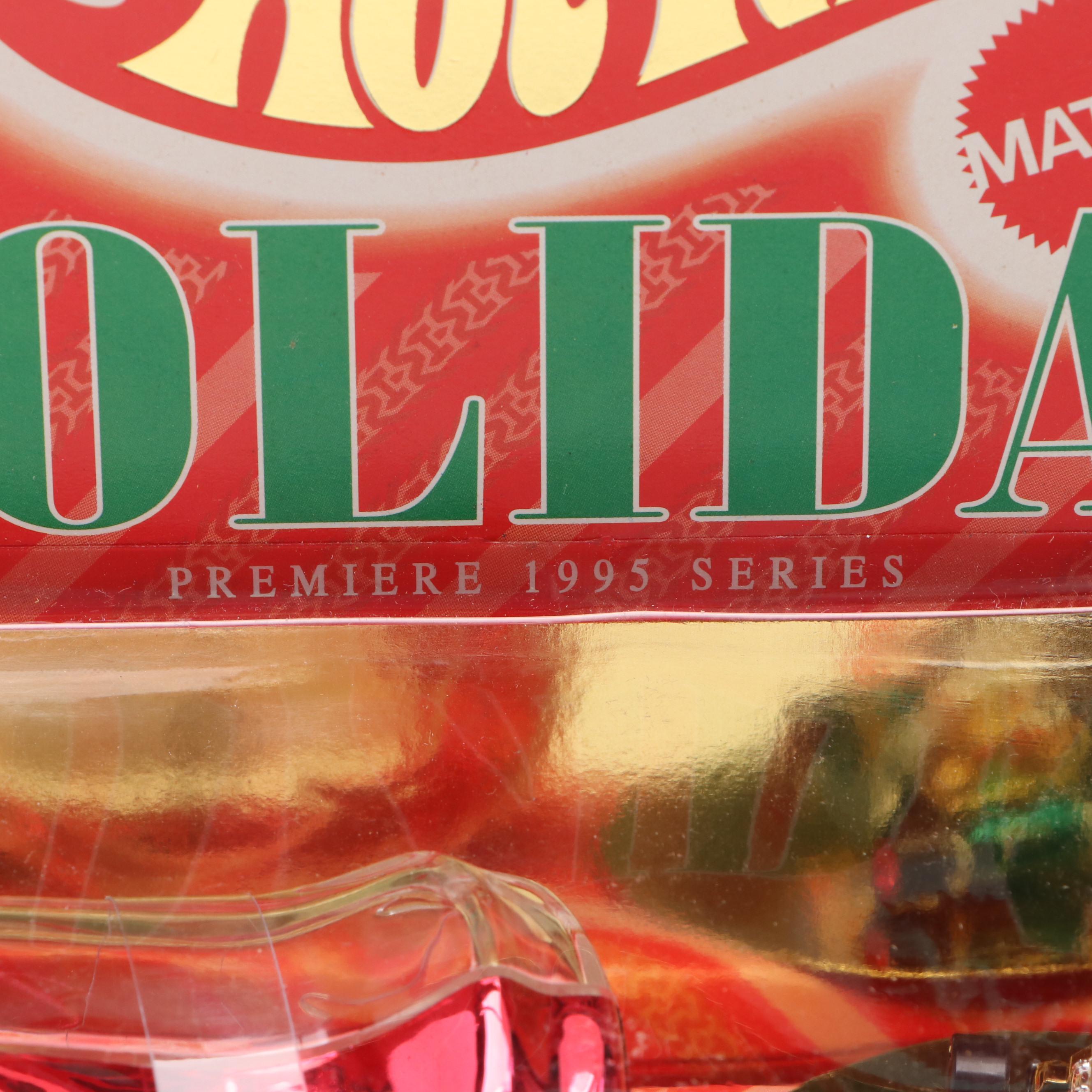 Hot Wheels Holiday Series Special Collector Edition Toy Cars, 1995