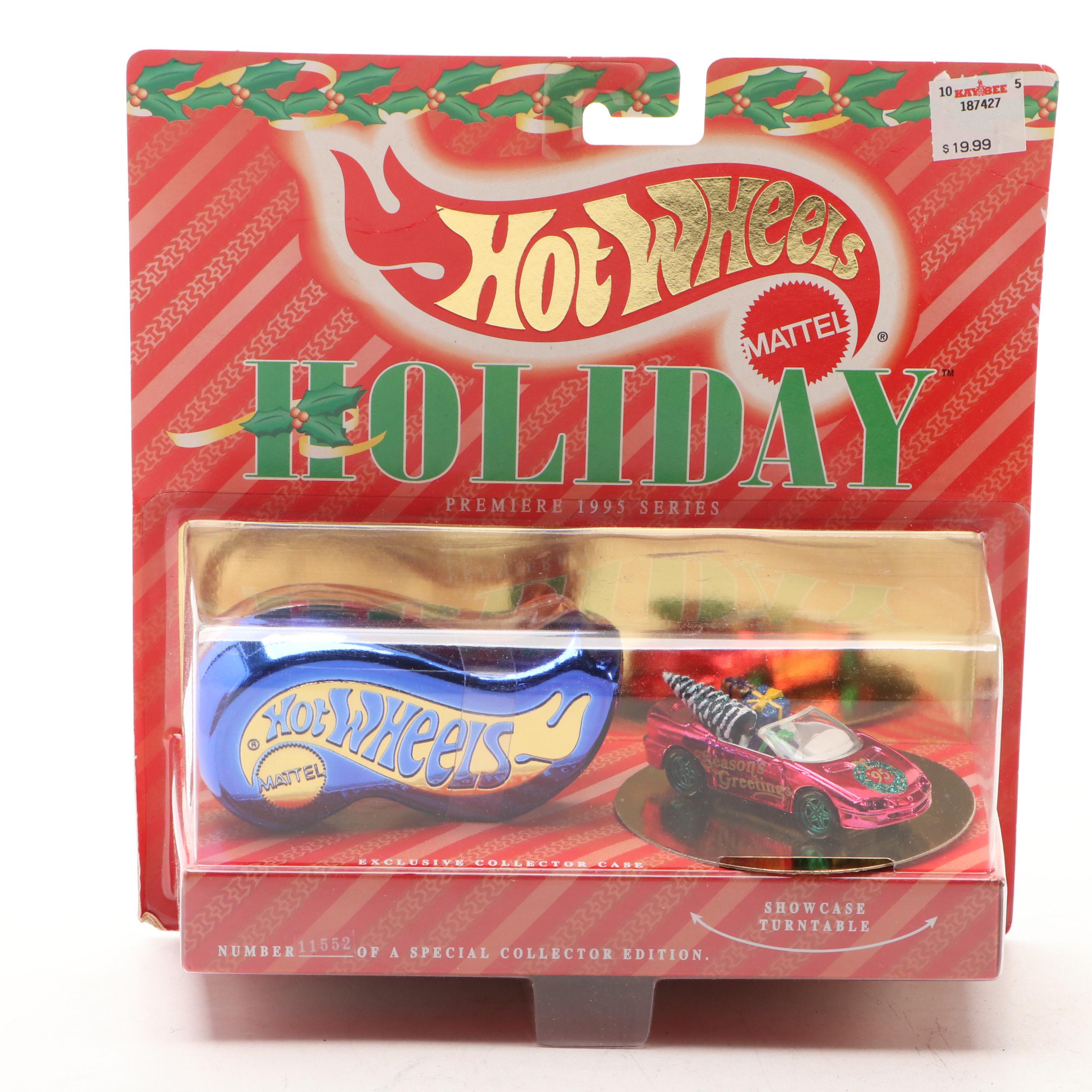 Hot Wheels Holiday Series Special Collector Edition Toy Cars, 1995