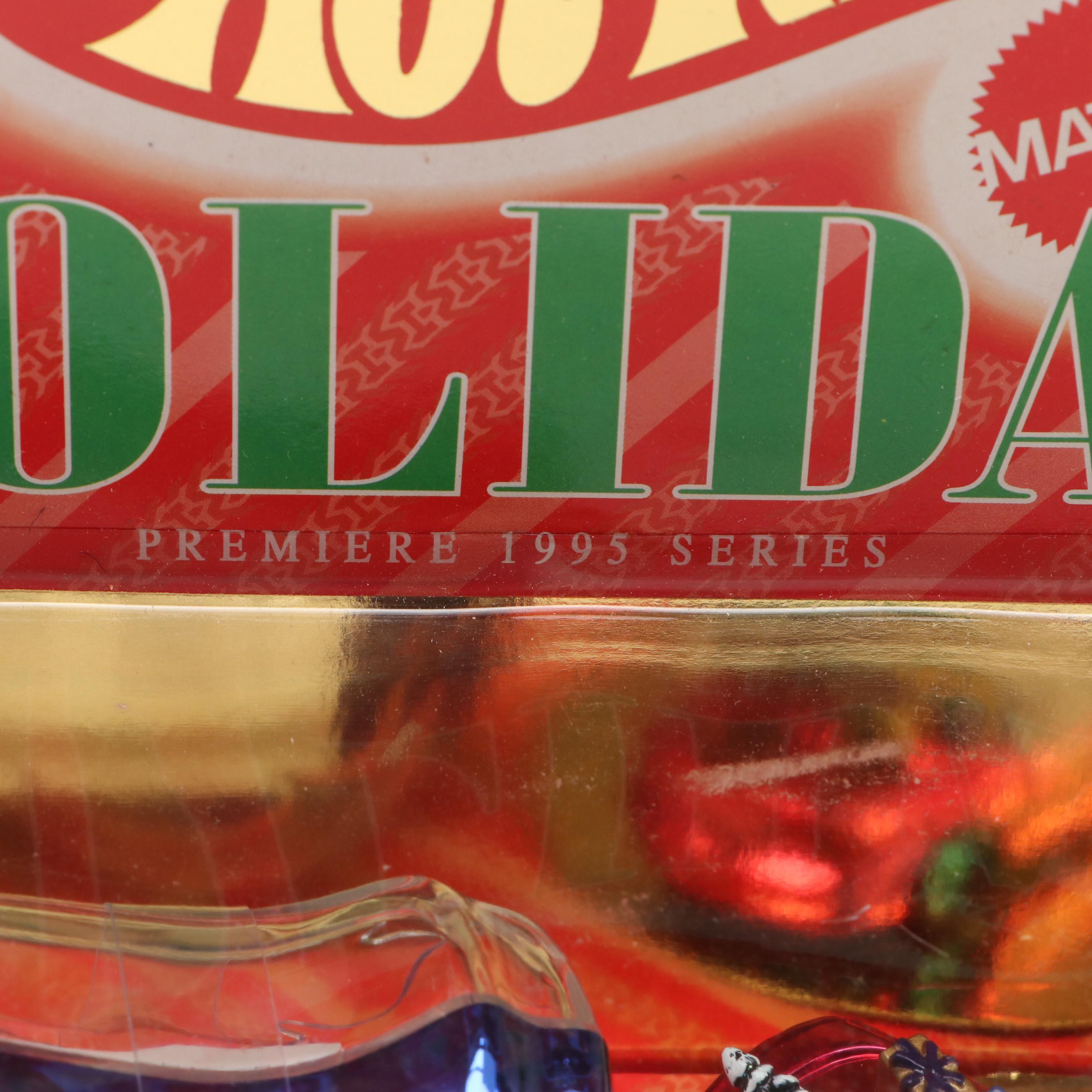 Hot Wheels Holiday Series Special Collector Edition Toy Cars, 1995