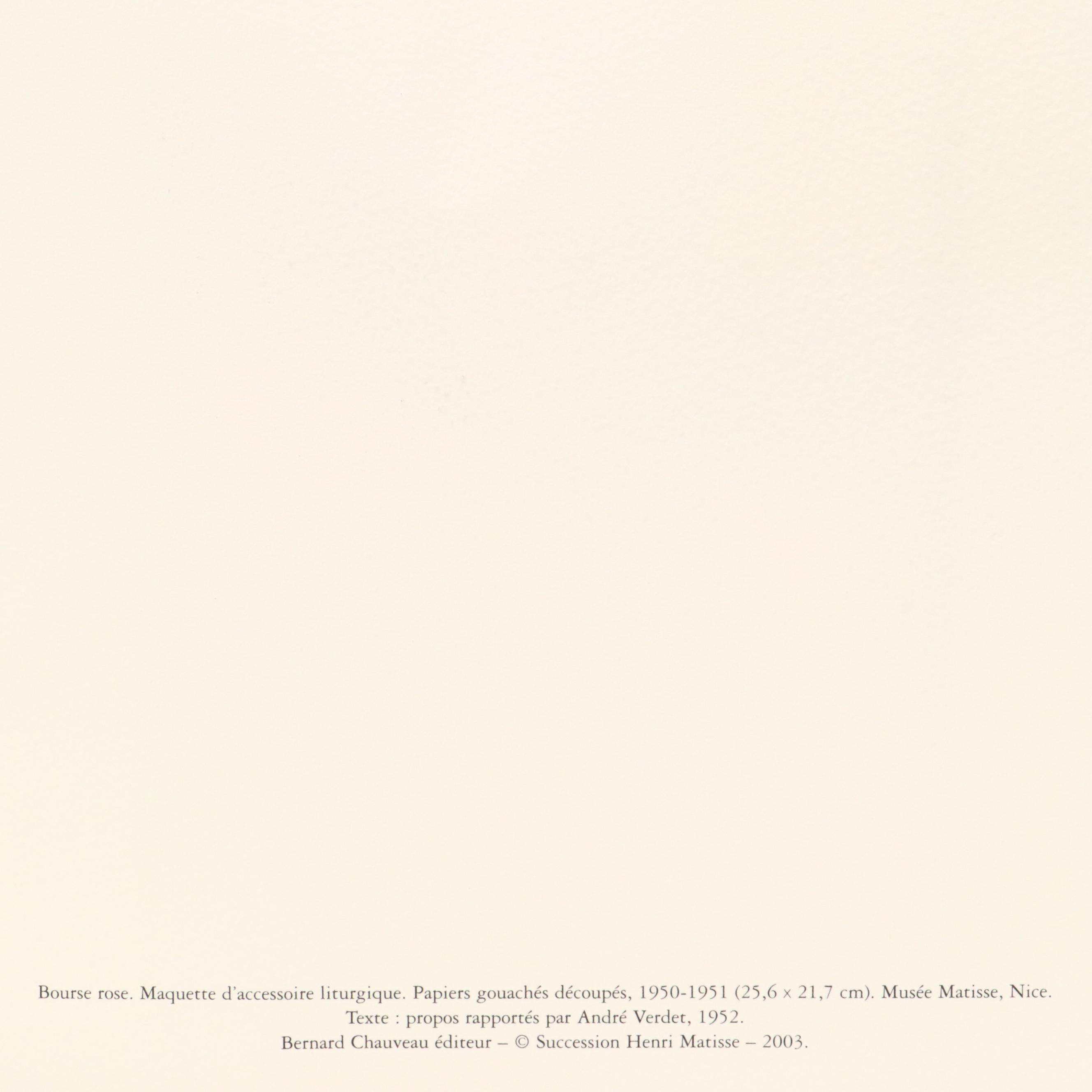 Pochoirs After Henri Matisse,  2003