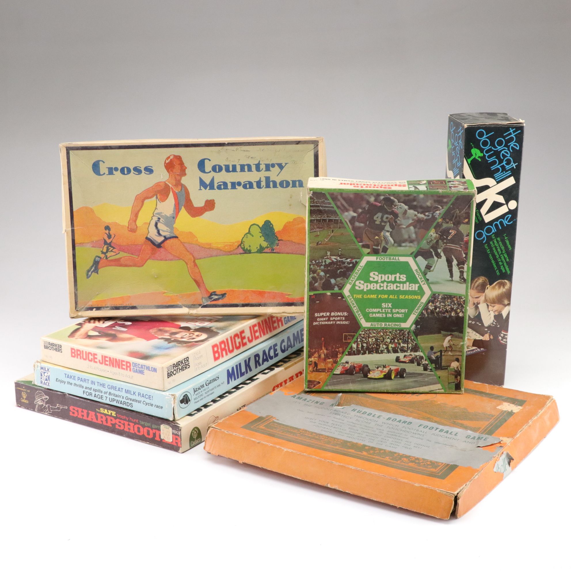 Cross Country Marathon, Sports Spectacular, and Other Sports Themed Board Games