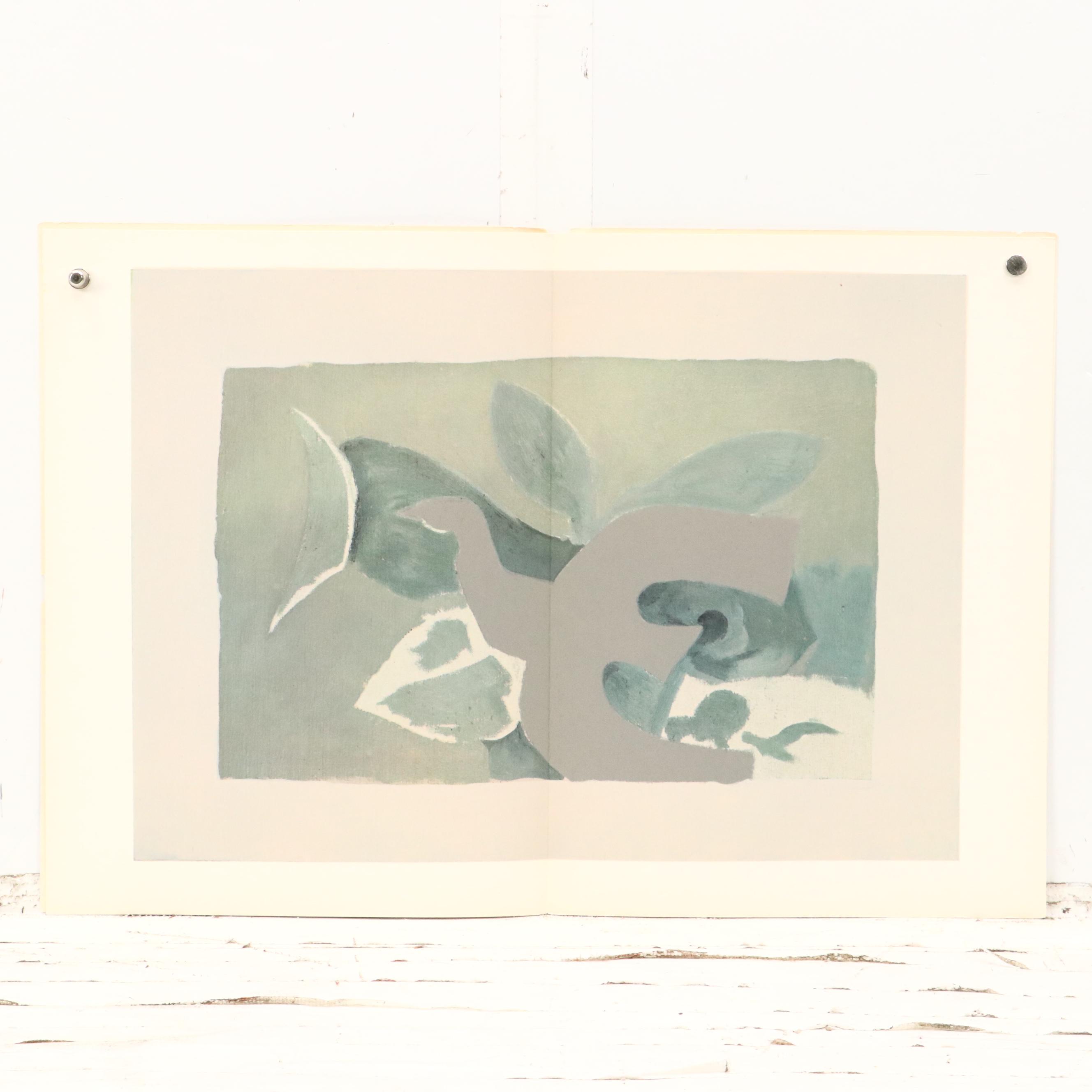 Georges Braque "Derrière le Miroir" No. 115 Incomplete Volume, 1959