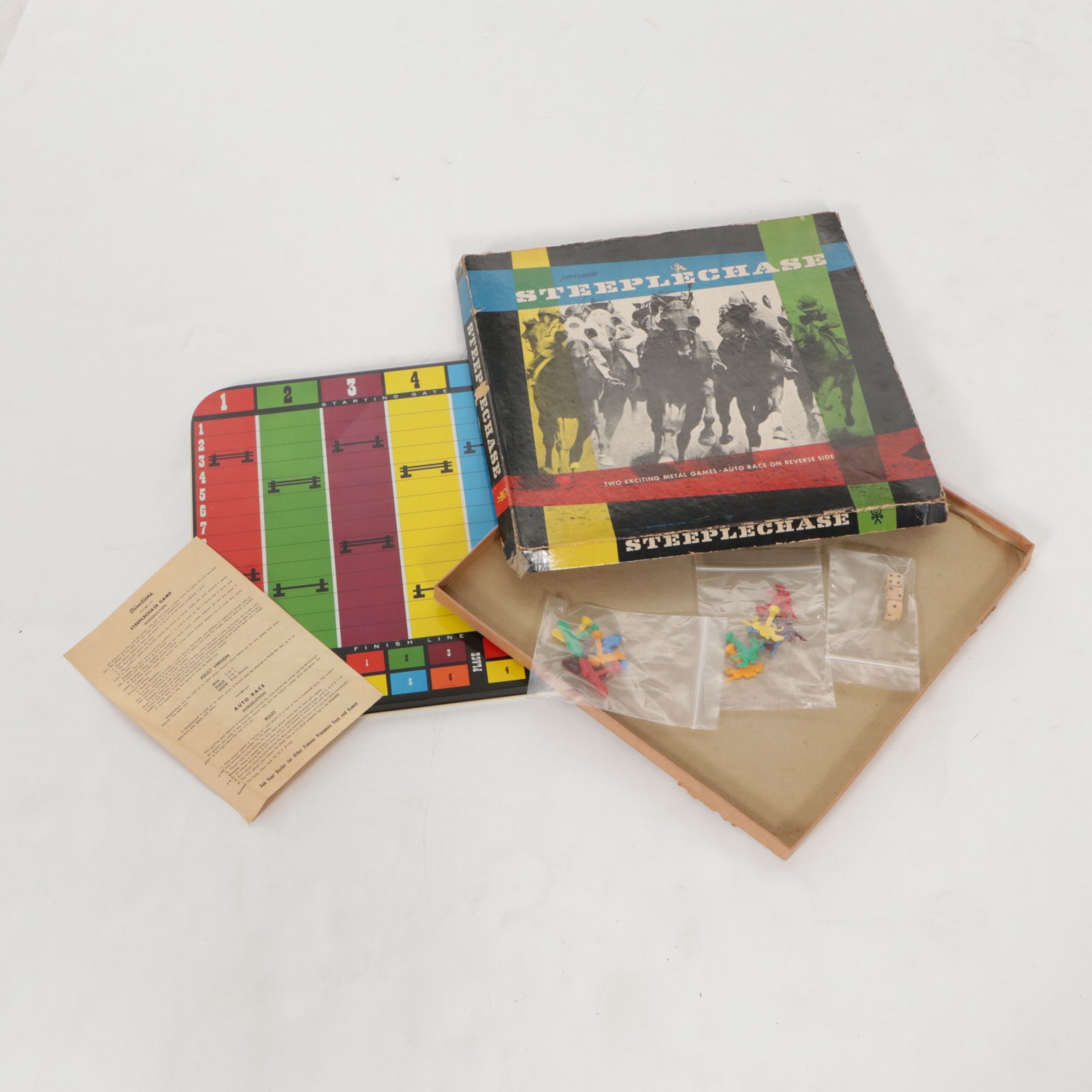 Derby and Horse Themed Board Games Including "The American Derby"