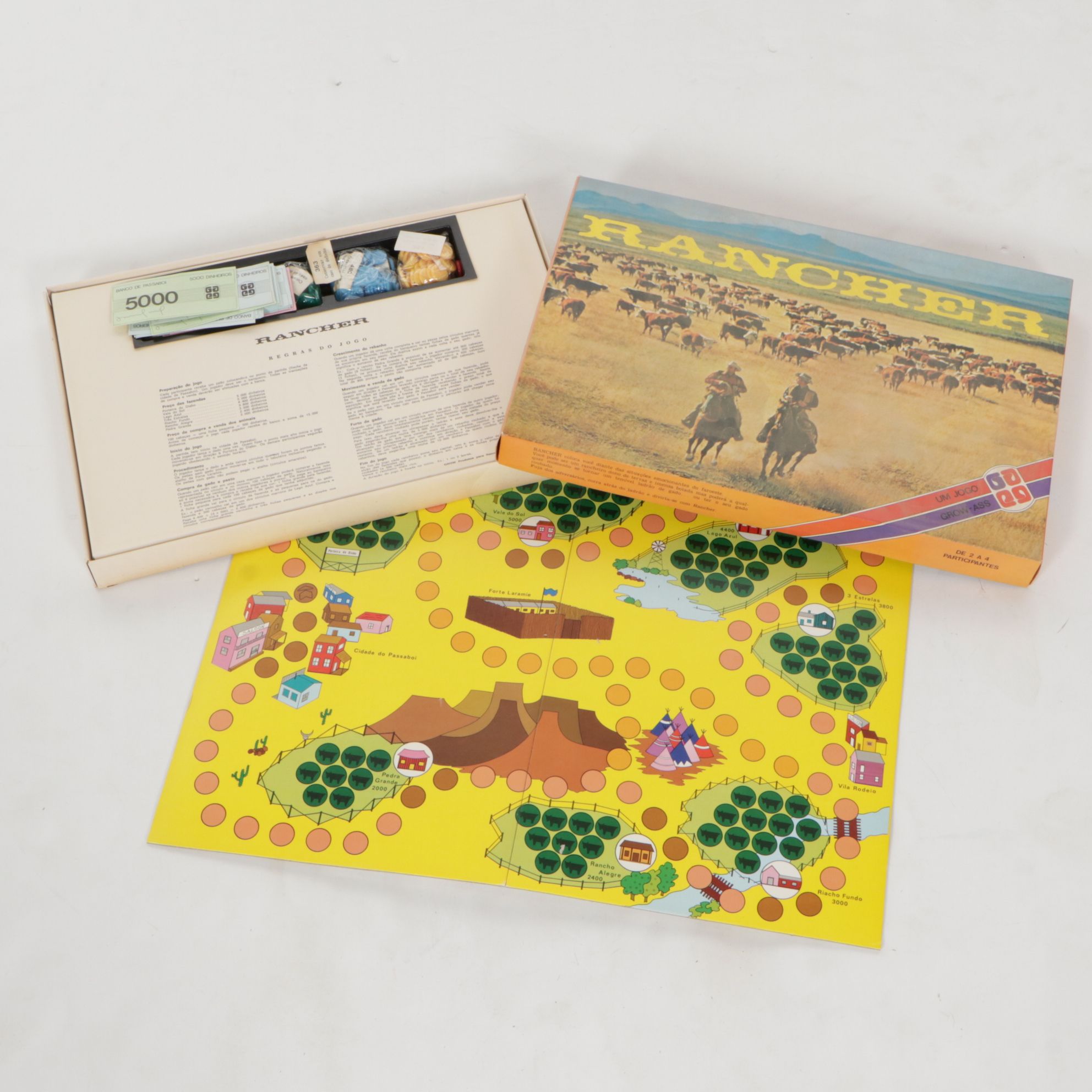 Derby and Horse Themed Board Games Including "The American Derby"