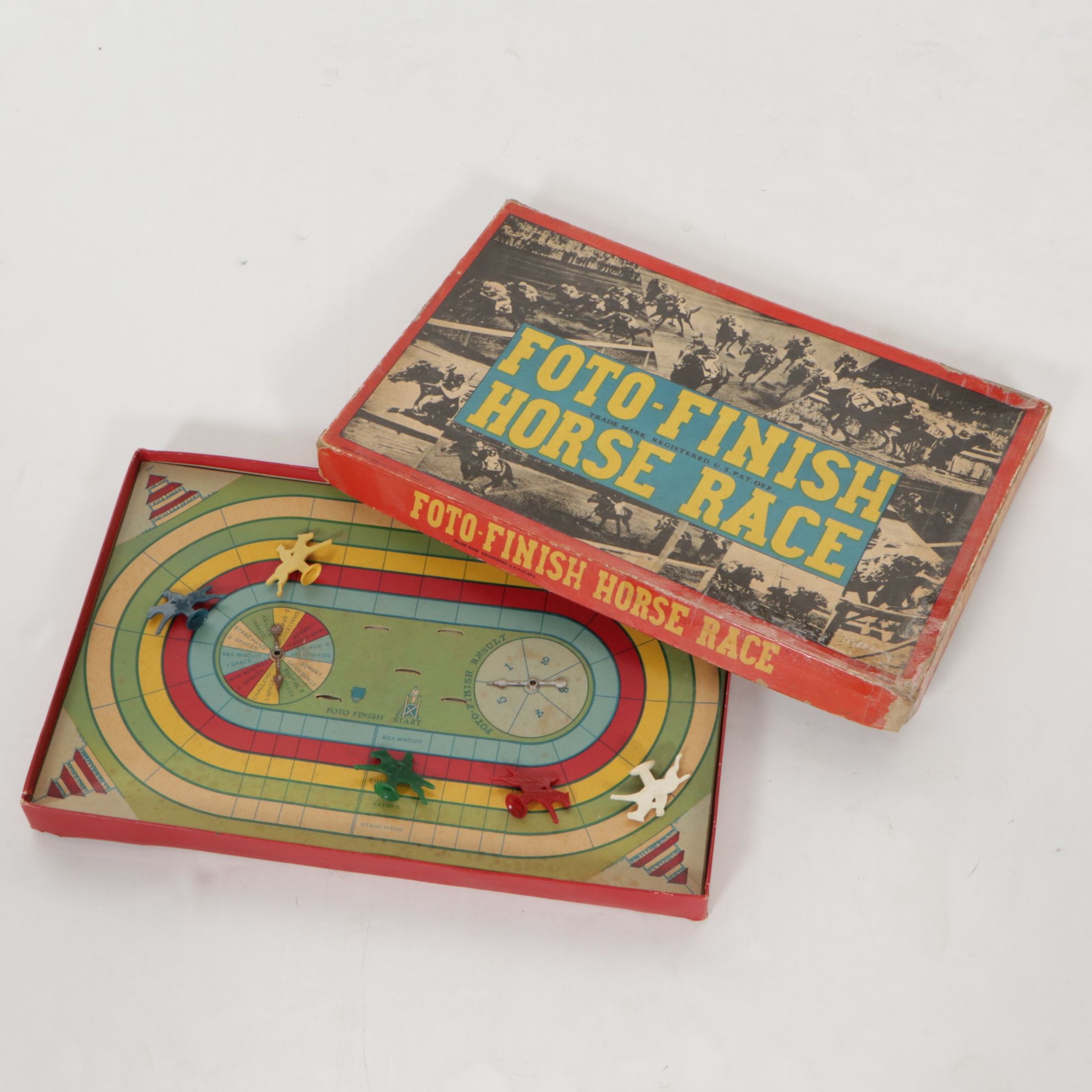 Derby and Horse Themed Board Games Including "The American Derby"