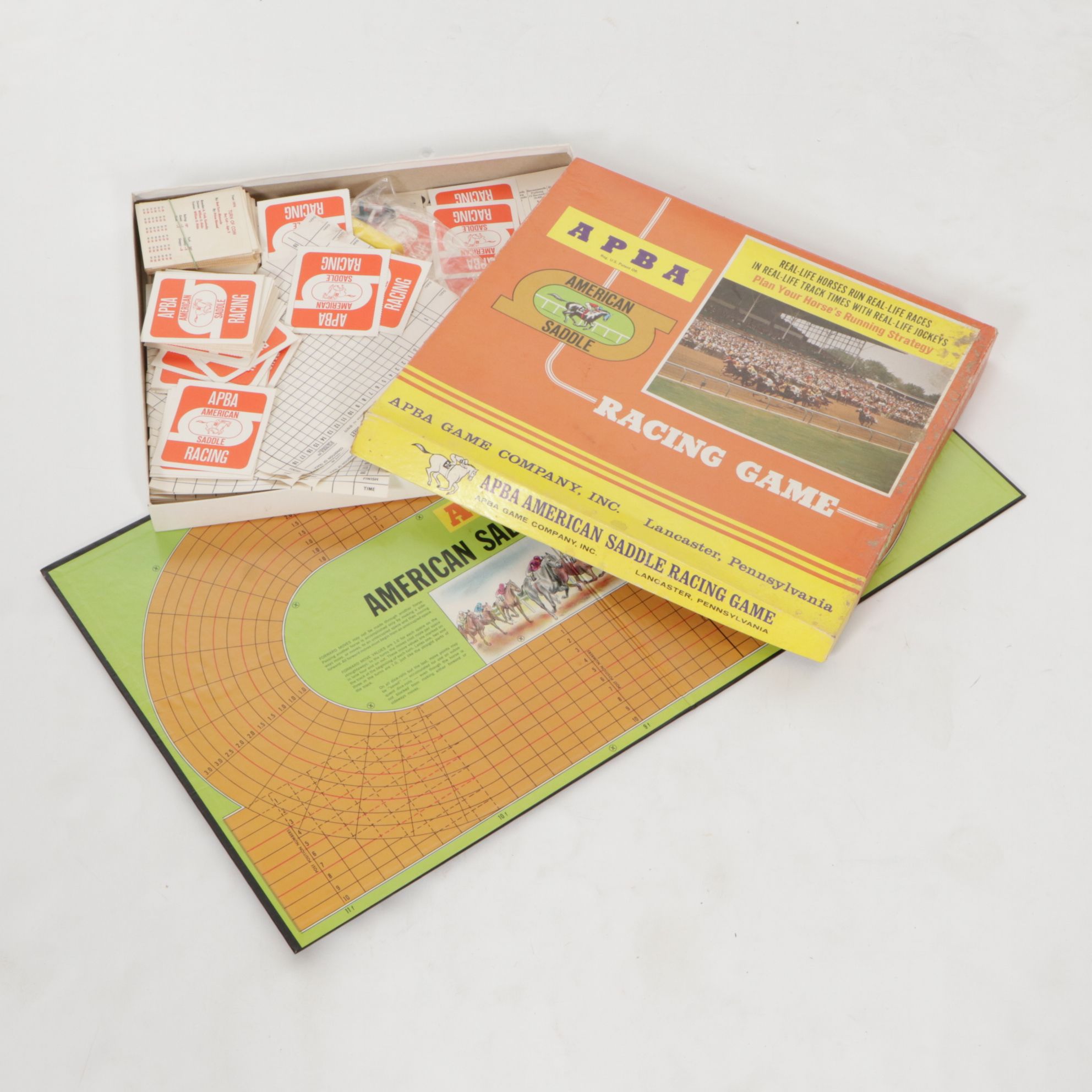 Derby and Horse Themed Board Games Including "The American Derby"