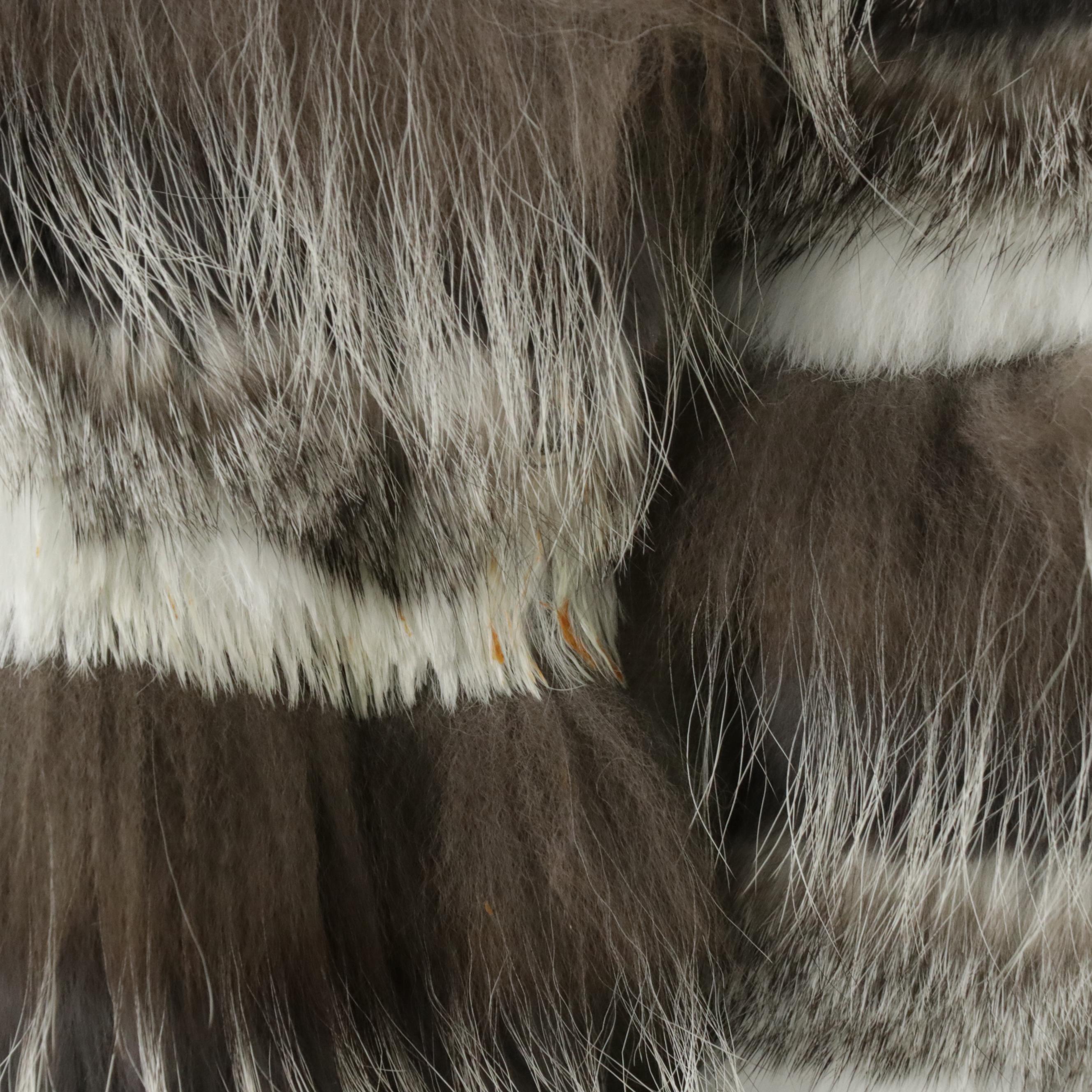 Tory Burch Dyed Rabbit Fur Vest and Other Rabbit Fur Jacket
