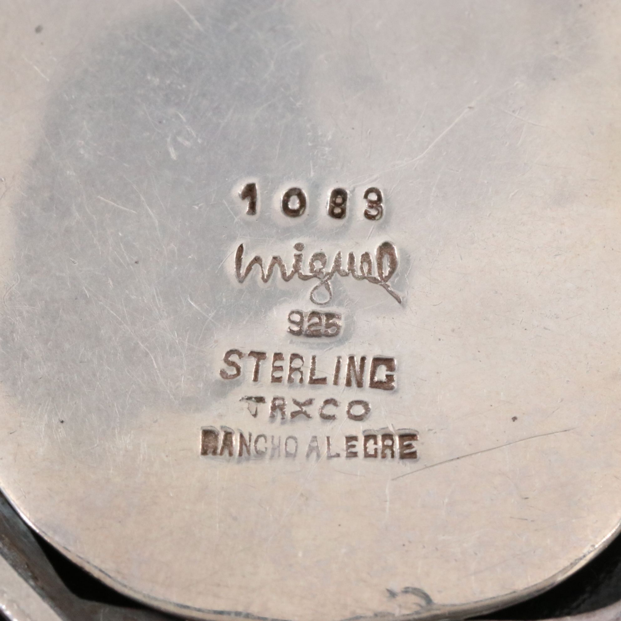 Modernist Mexican Sterling Pendants ft Miguel Garcia Martinez for Rancho Alegre