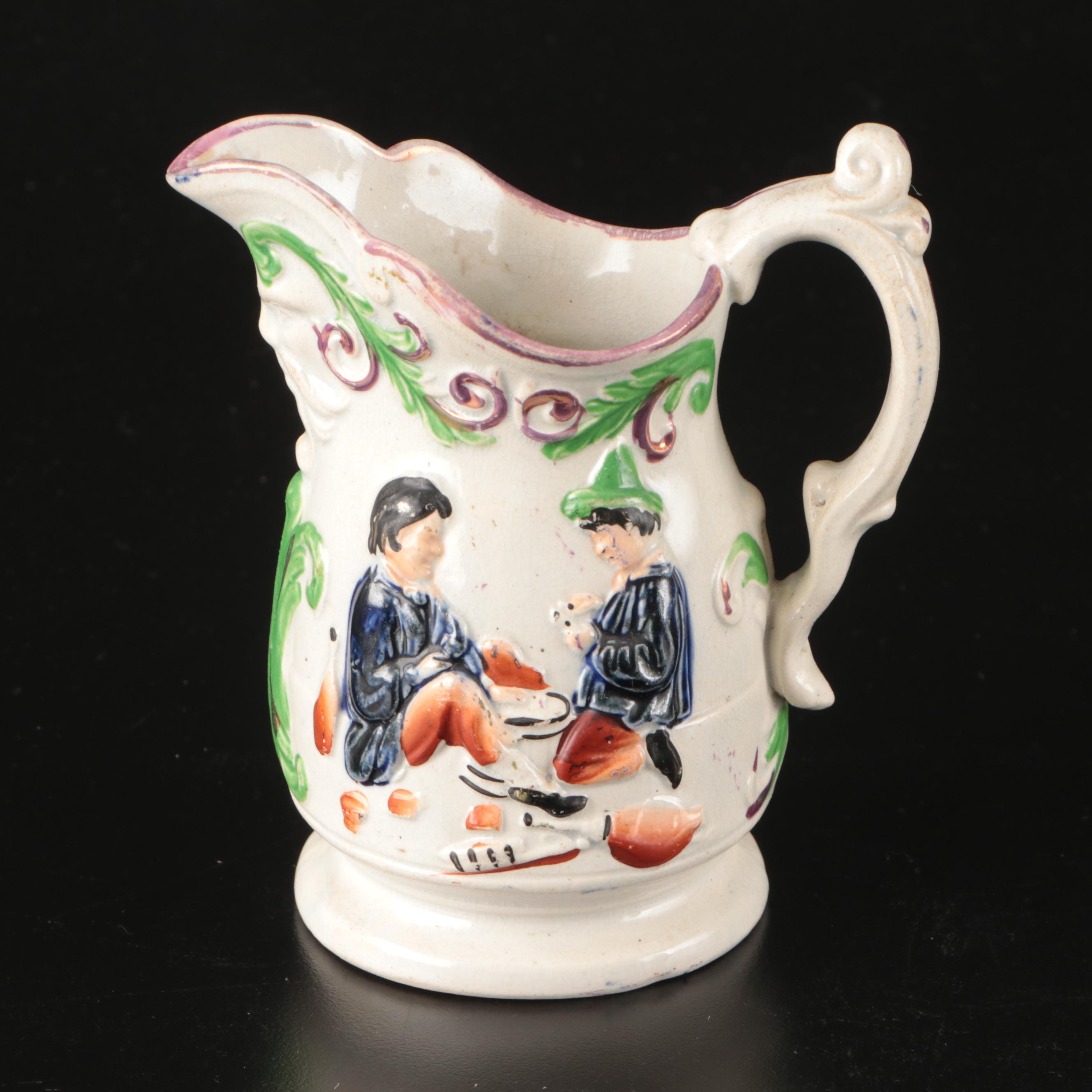 Wedgwood Dye Ken John Peel Hunt with Other Pitcher and Décor