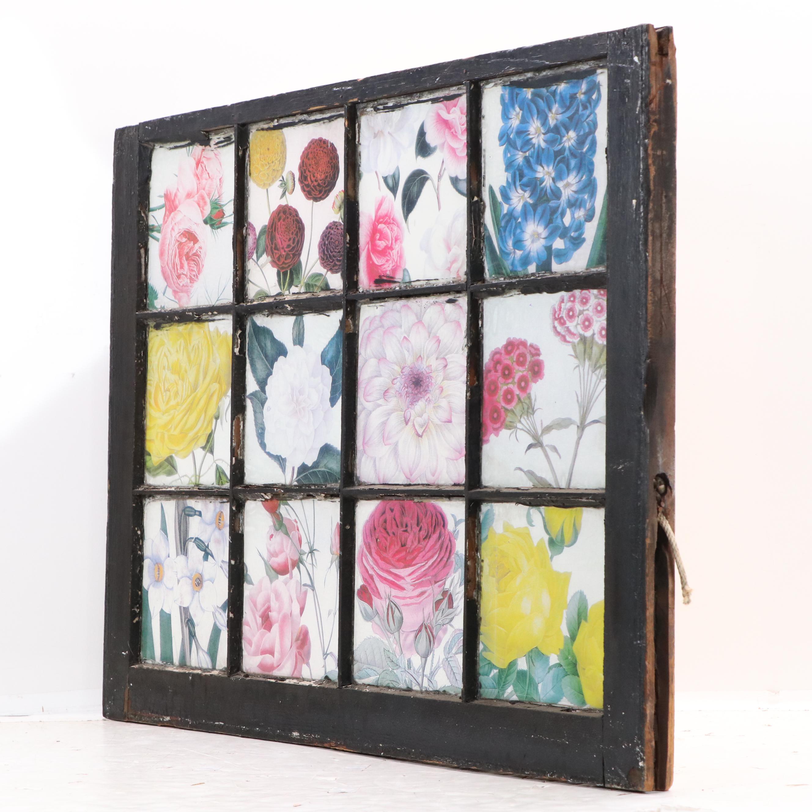 Digital Print of Assorted Flowers, 21st Century