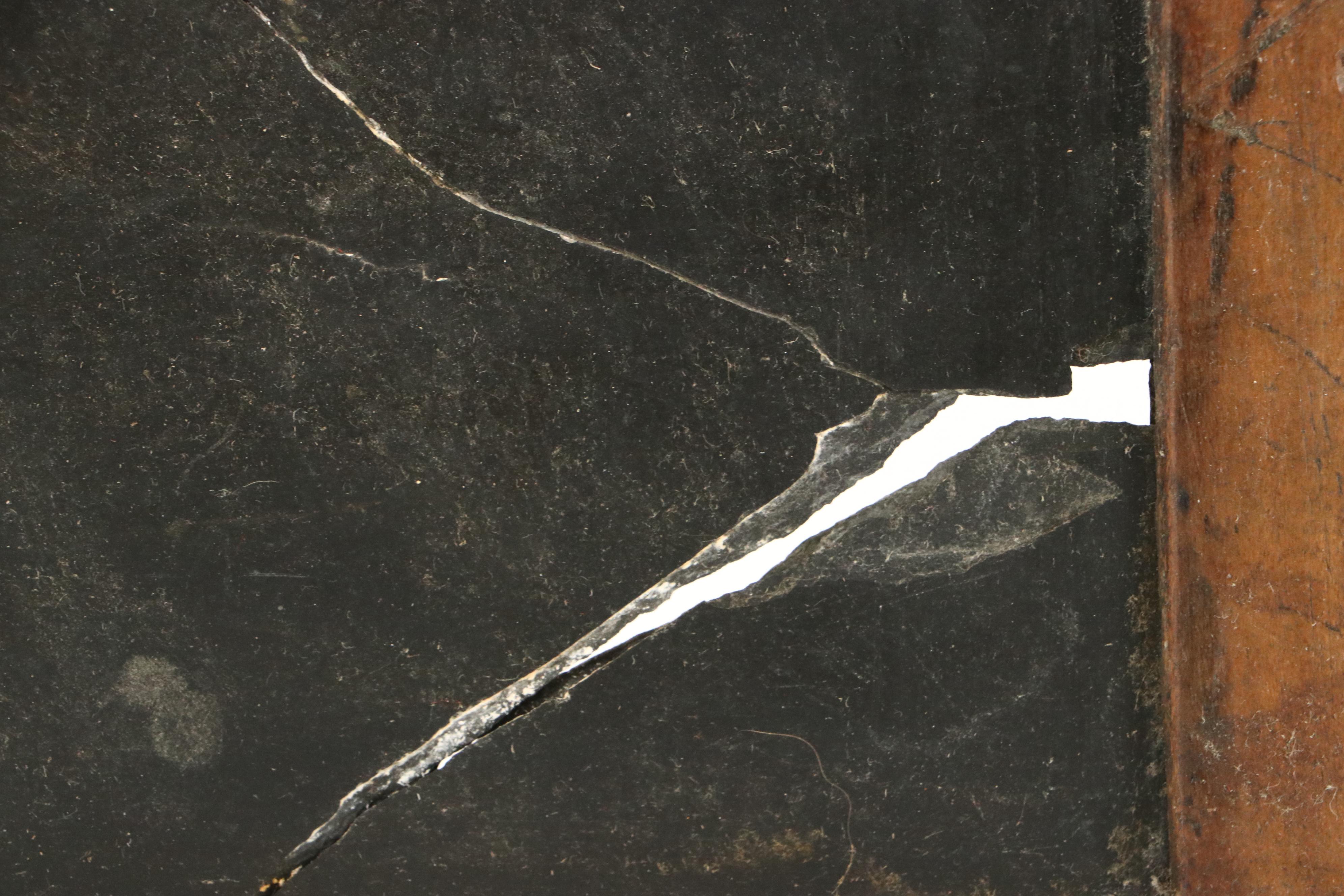 Primitive Noah's Ark Print, Pull-String Doll, Antique Slate Board and Toy Cannon