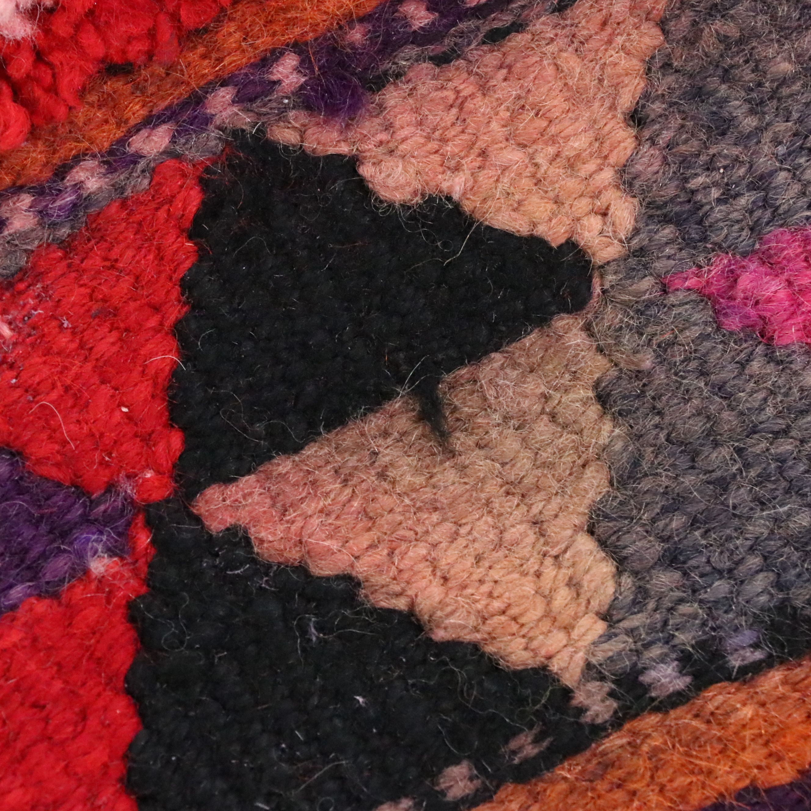 3'4 x 11'8 Hand-Knotted Moroccan Berber Long Rug