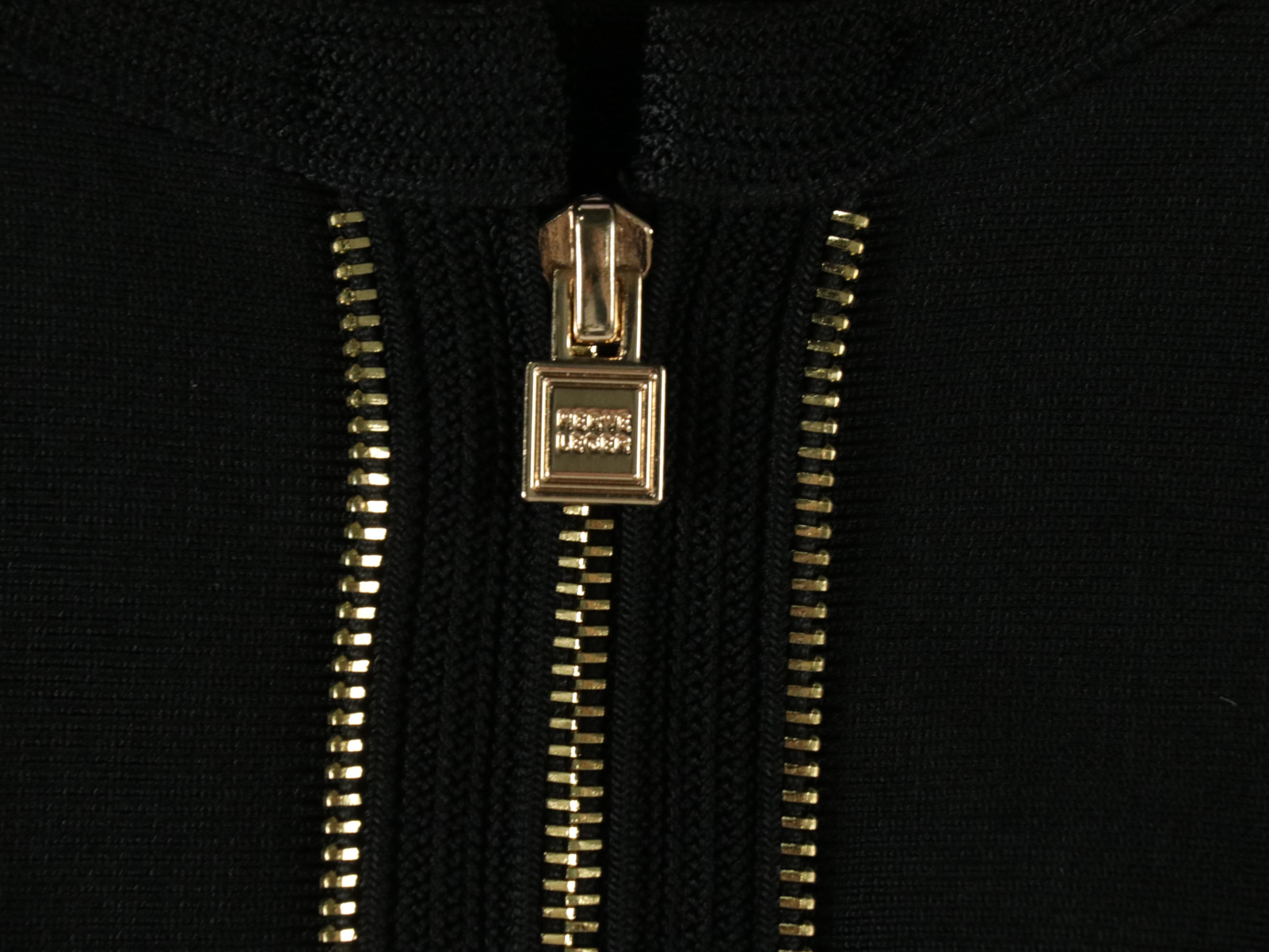 Herve Leger Strapless Flared Dresses & Corset Illusion Zip Jacket in Rayon Blend