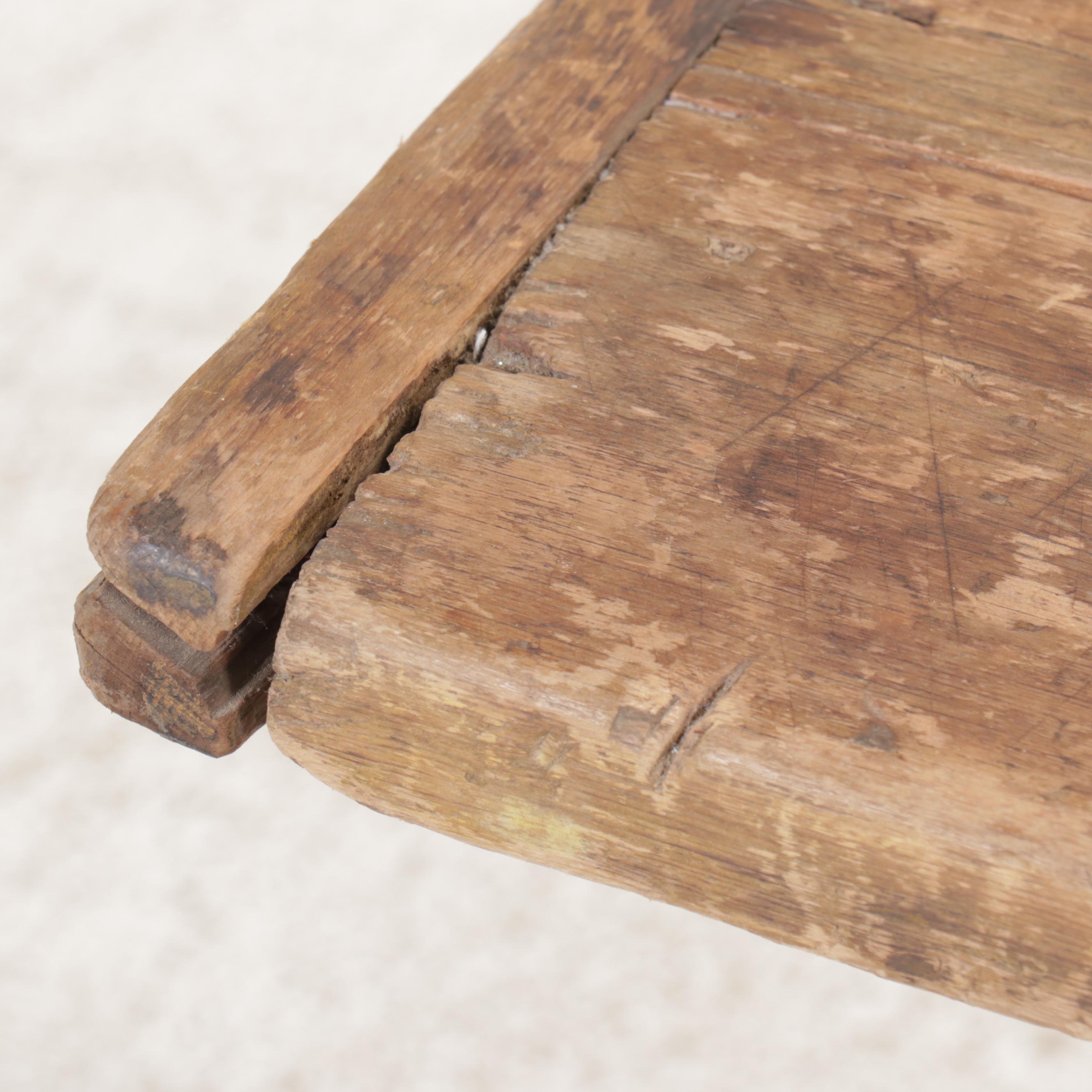 Antique Primitive Style Painted Wooden Table