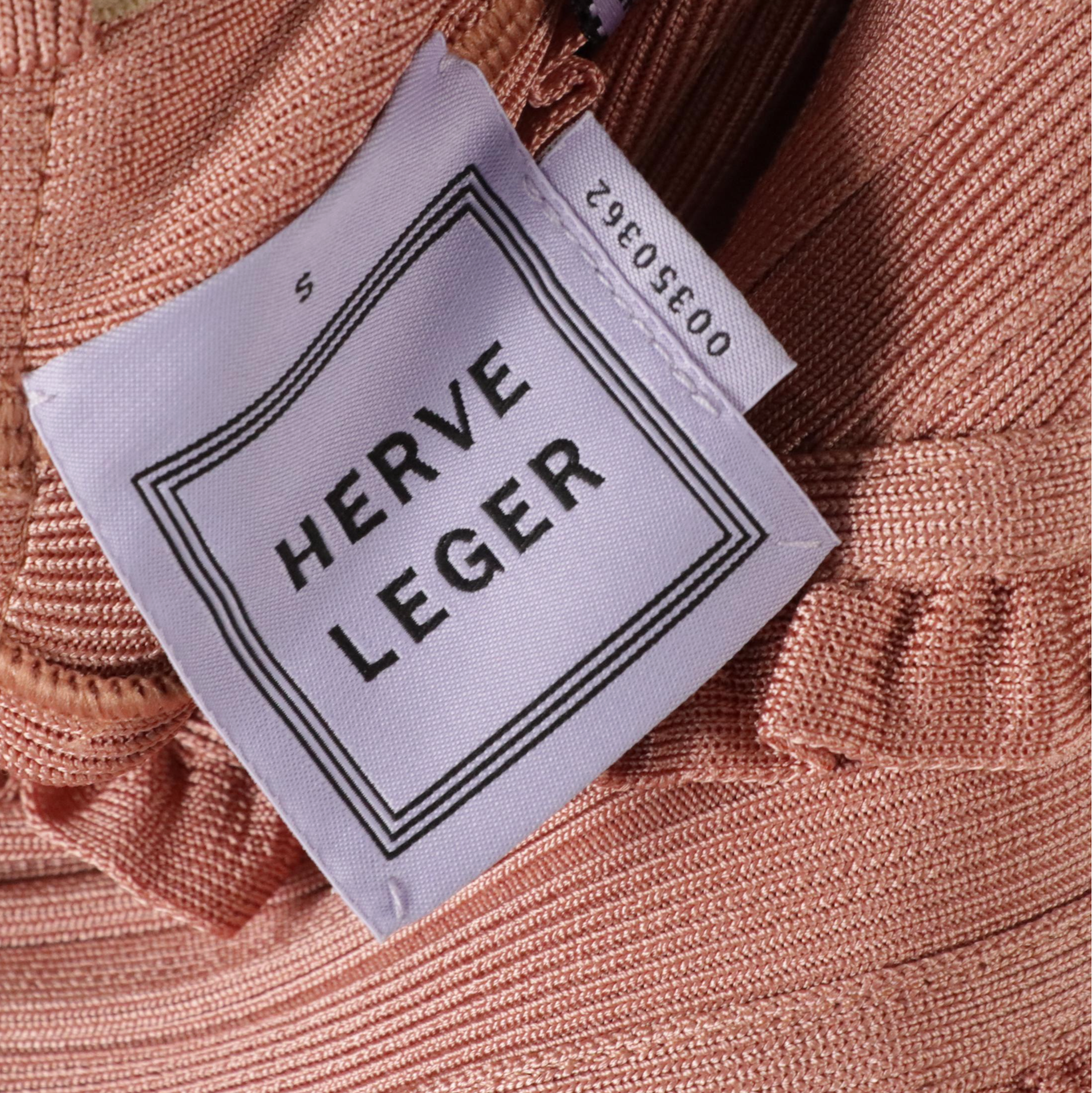 Herve Leger Strapless Flared Dresses & Corset Illusion Zip Jacket in Rayon Blend