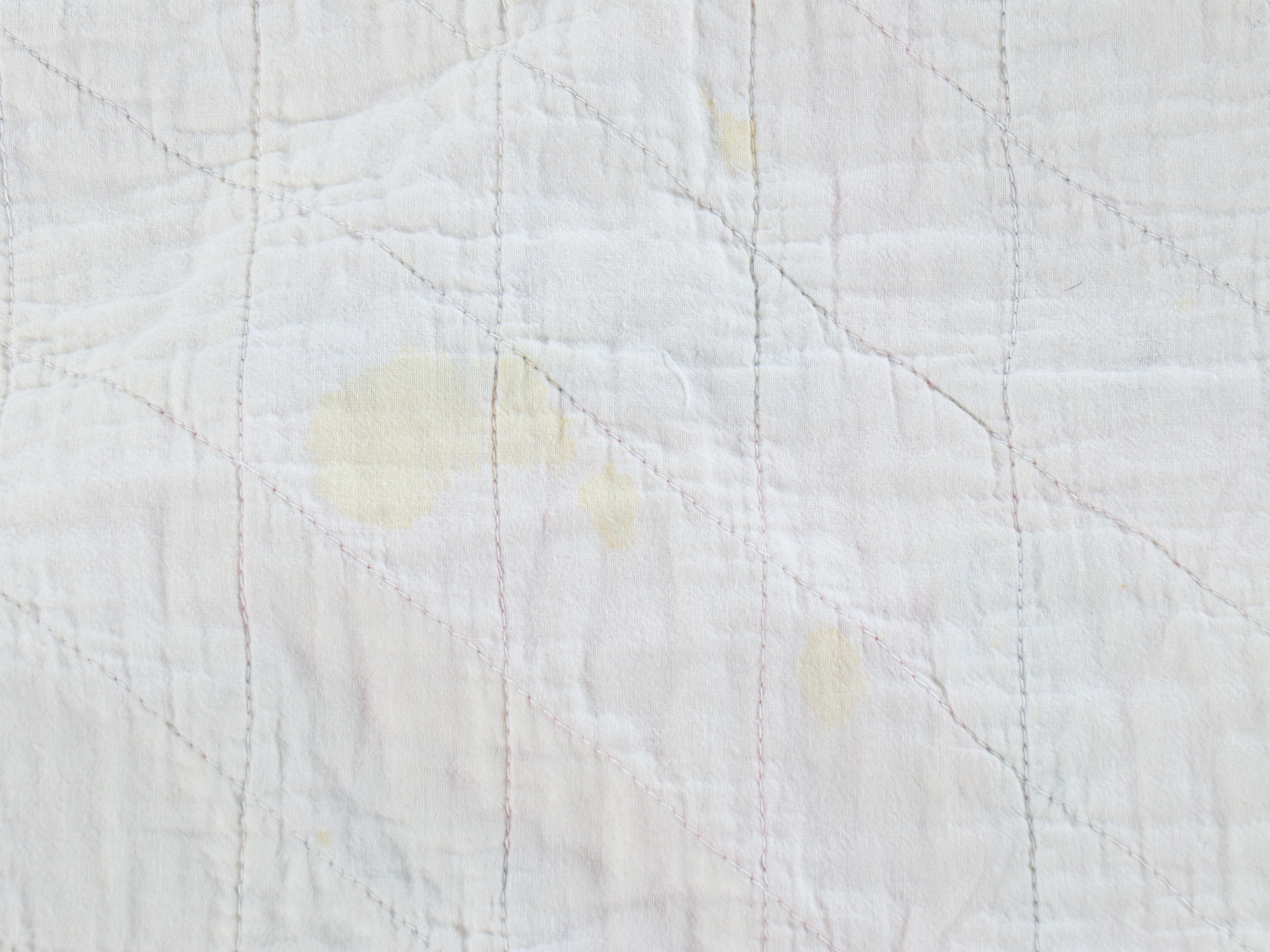 Hand-Pieced "Grandmother's Fan" Quilt