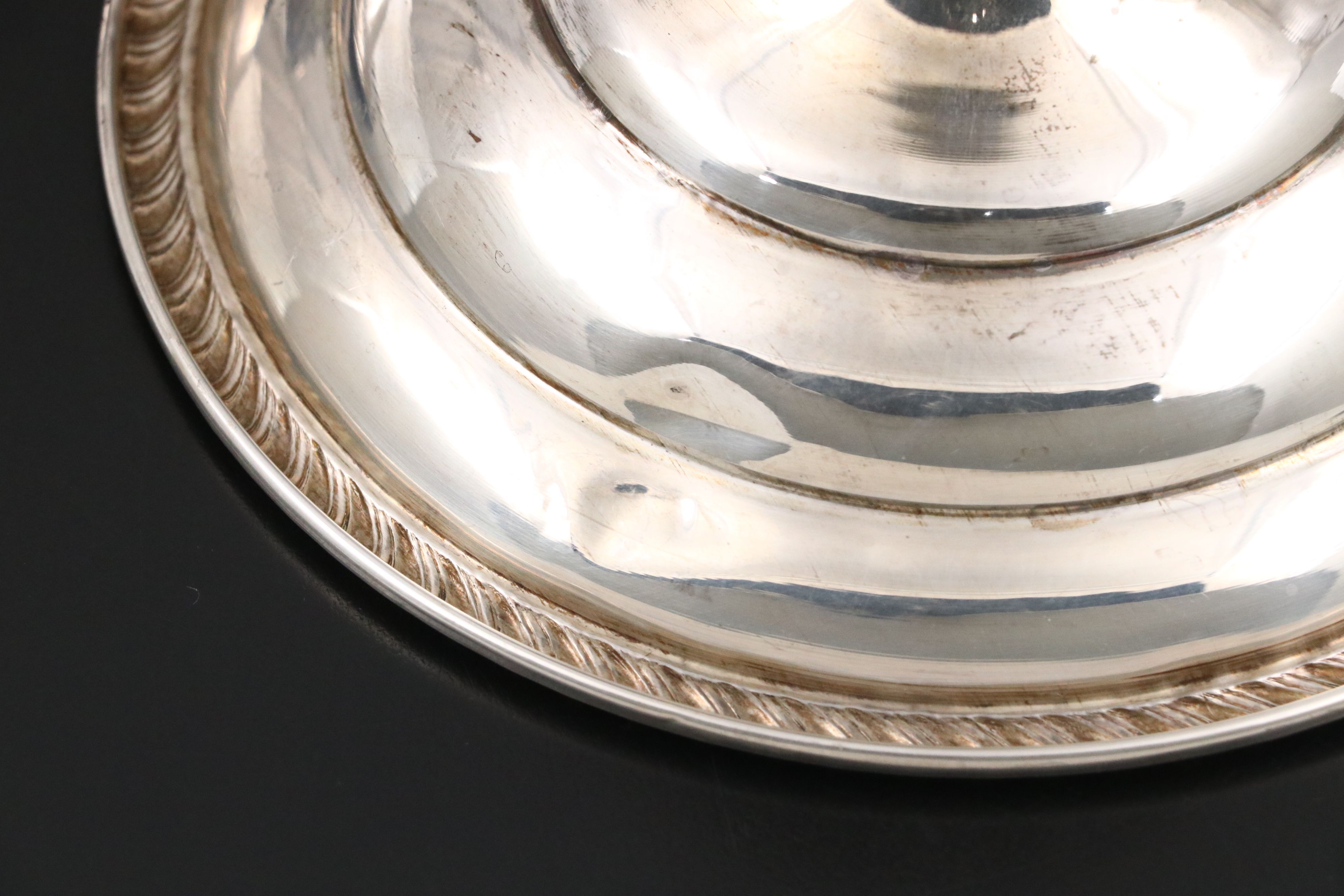 Hamilton with Other Weighted Sterling Footed Compotes, Early to Mid-20th Century