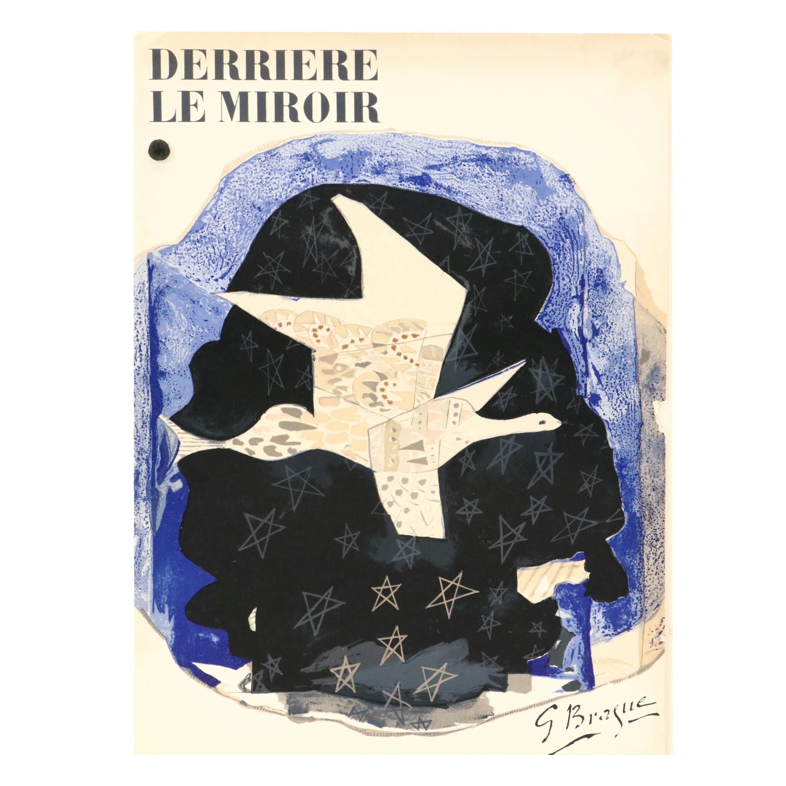 Georges Braque "Derrière le Miroir" No. 115 Incomplete Volume, 1959