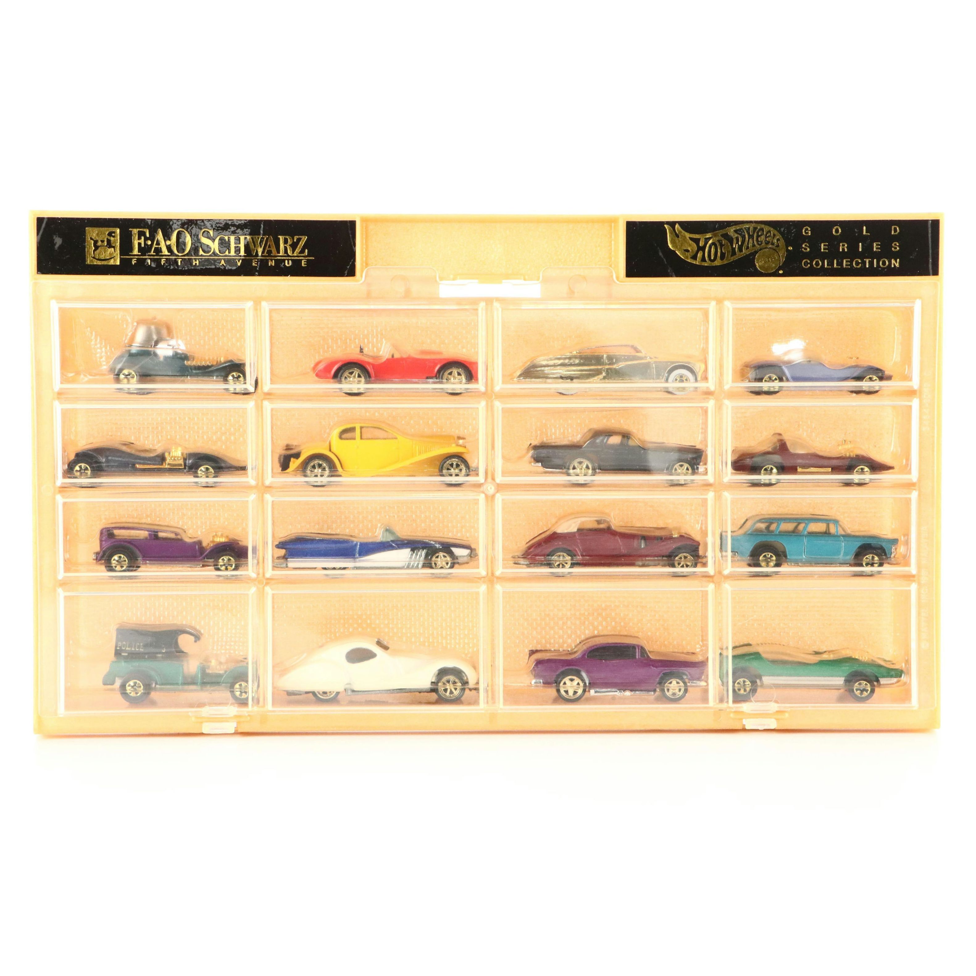 Hot Wheels Gold Series Collection Toy Cat Set, 1994