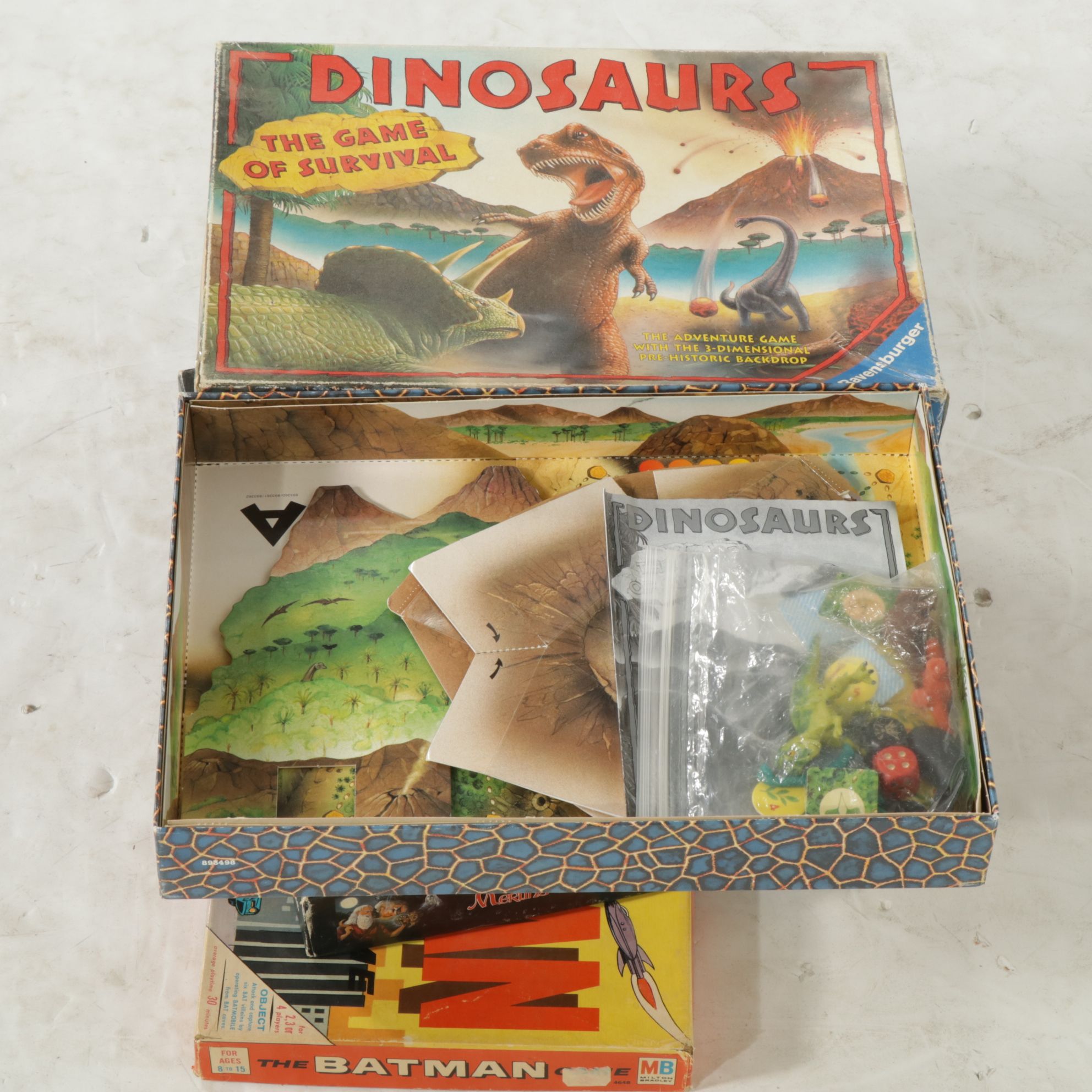 "Robin Hood", "King Arthur", "The Batman" & Other Adventure Board Games, 20th C.