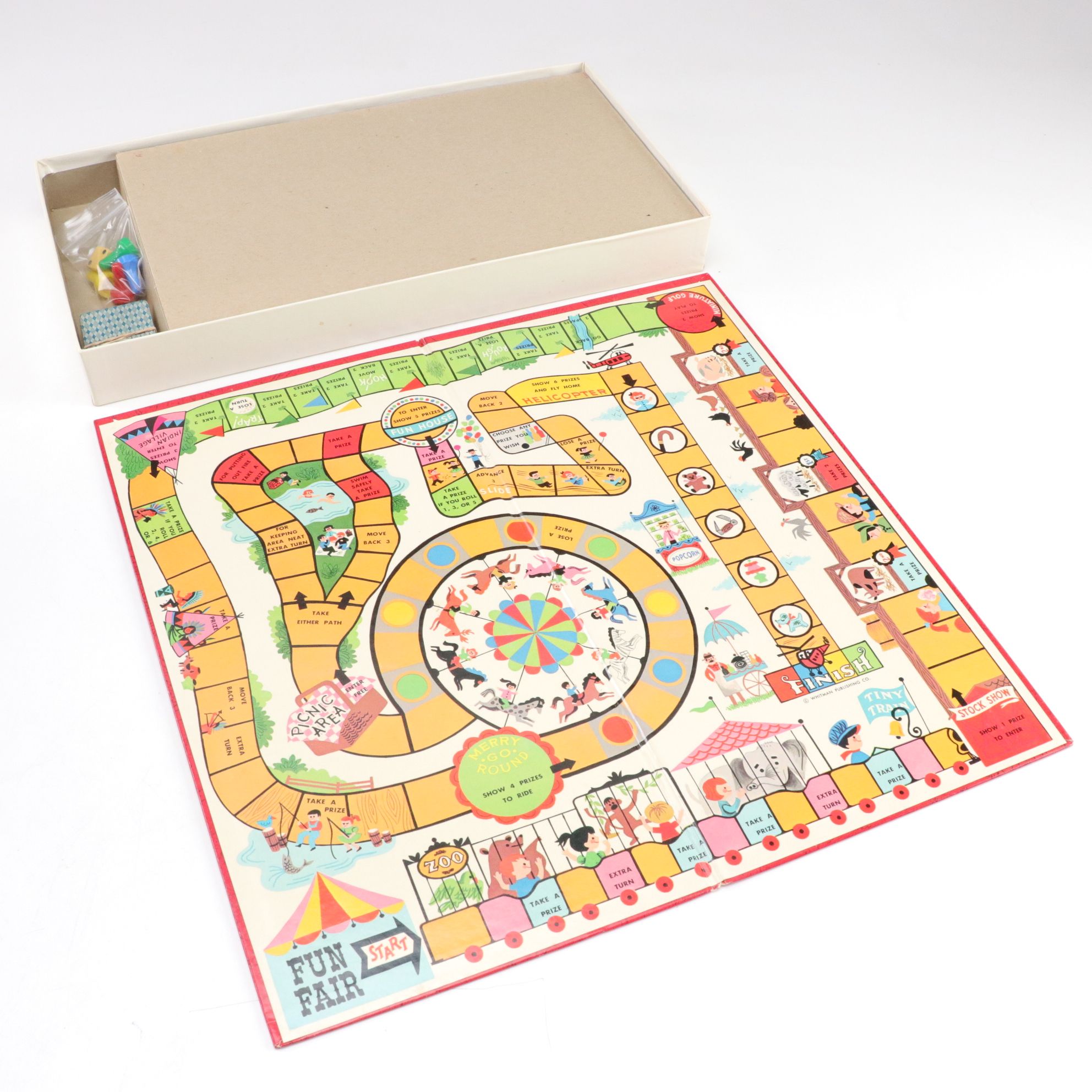 "Flap Jacks" and "Penguin Pile-Up" in Set of Carnival and Other Board Games