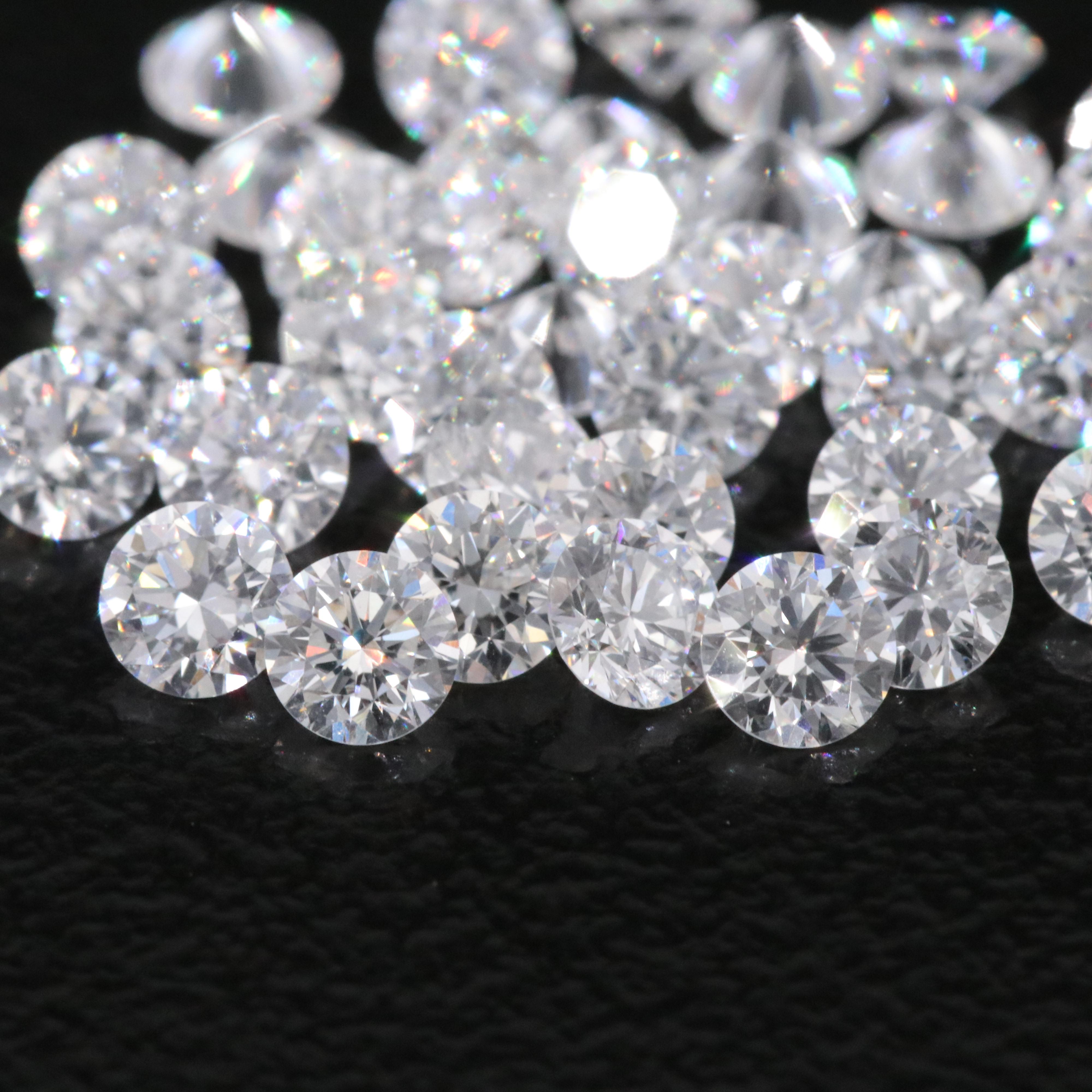 Loose 3.68 CTW Lab Grown Diamond Lot