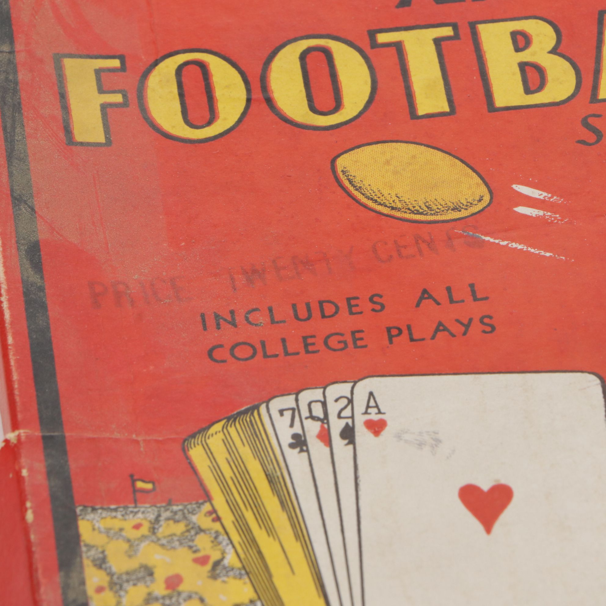 "Samsonite Football Game" and Other Football Board Games, Mid-Late 20th Cen.