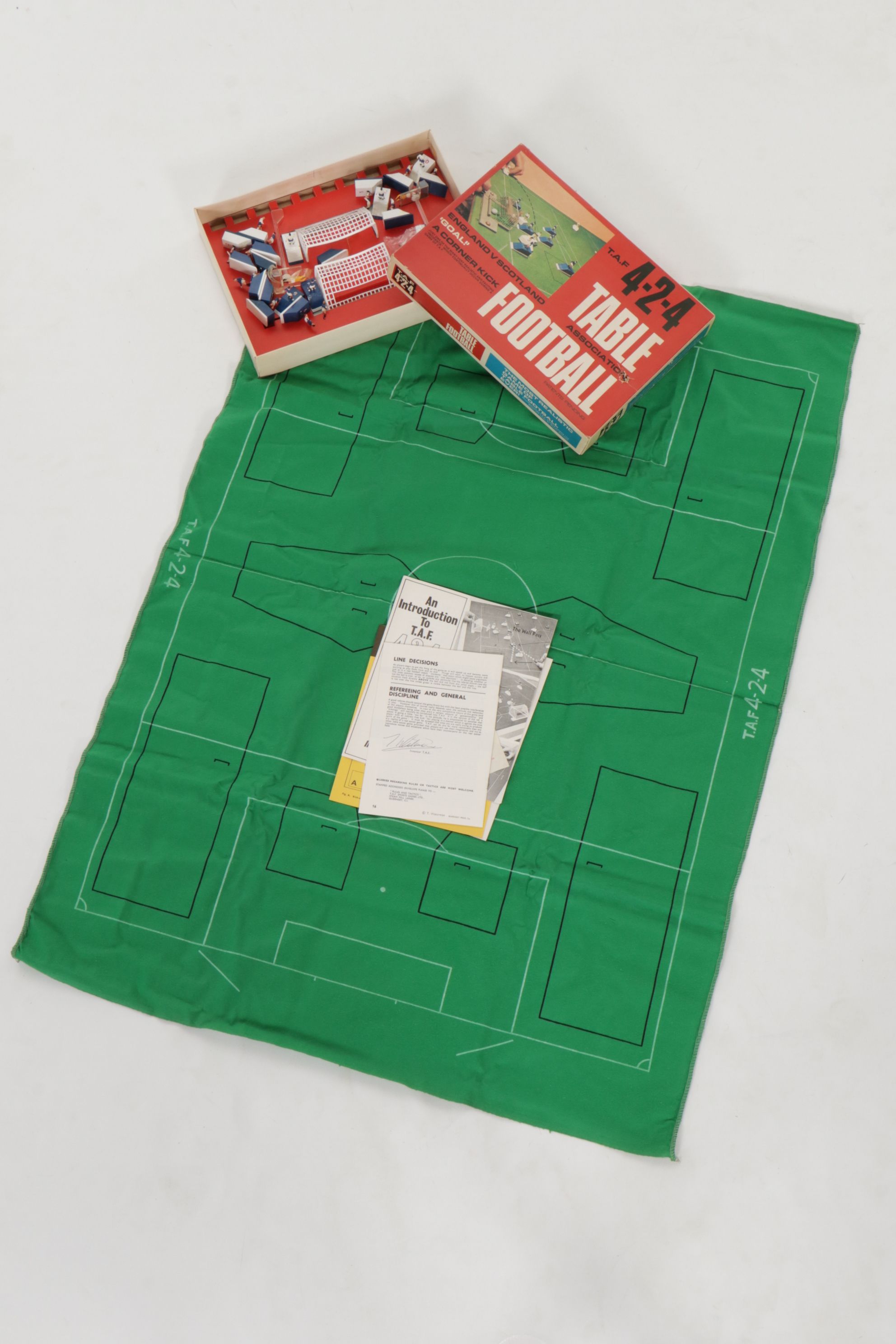 "Samsonite Football Game" and Other Football Board Games, Mid-Late 20th Cen.