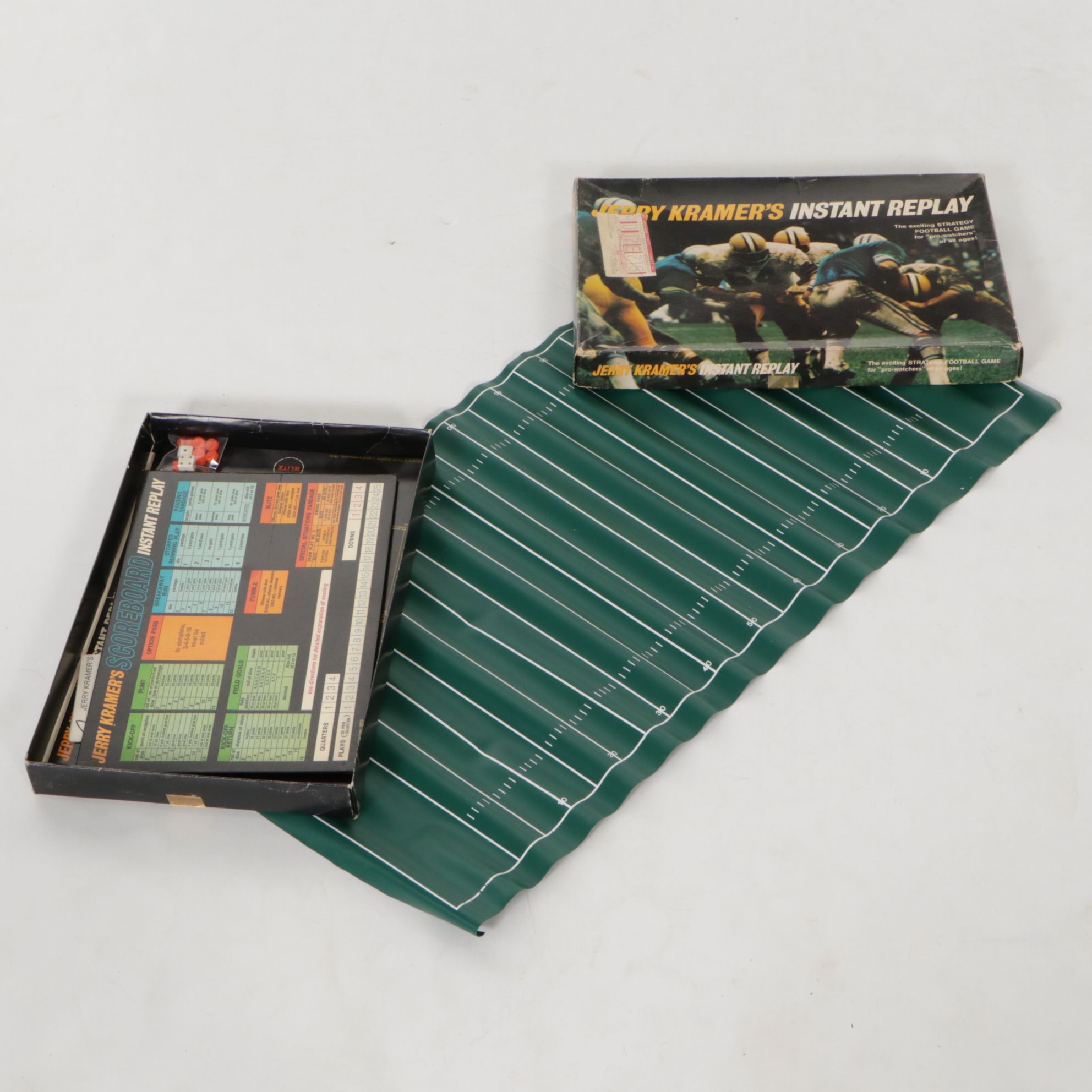 "Samsonite Football Game" and Other Football Board Games, Mid-Late 20th Cen.