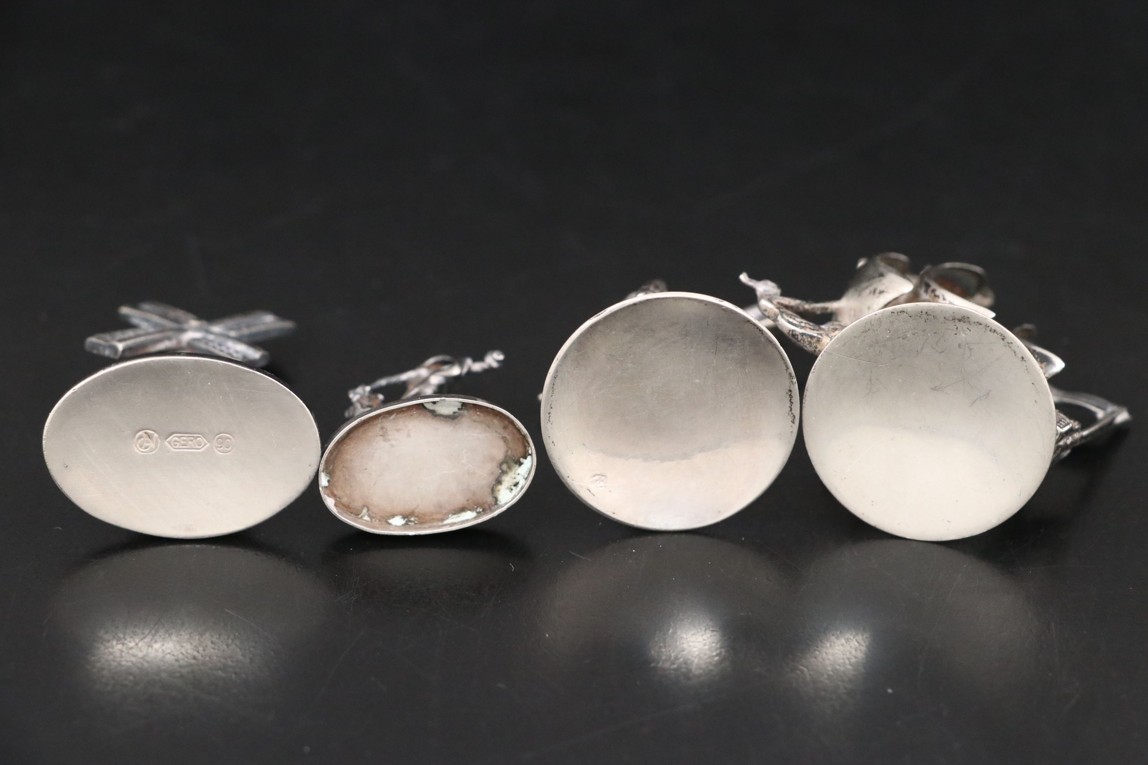 European with Other Sterling and Silver Figurines, 20th Century