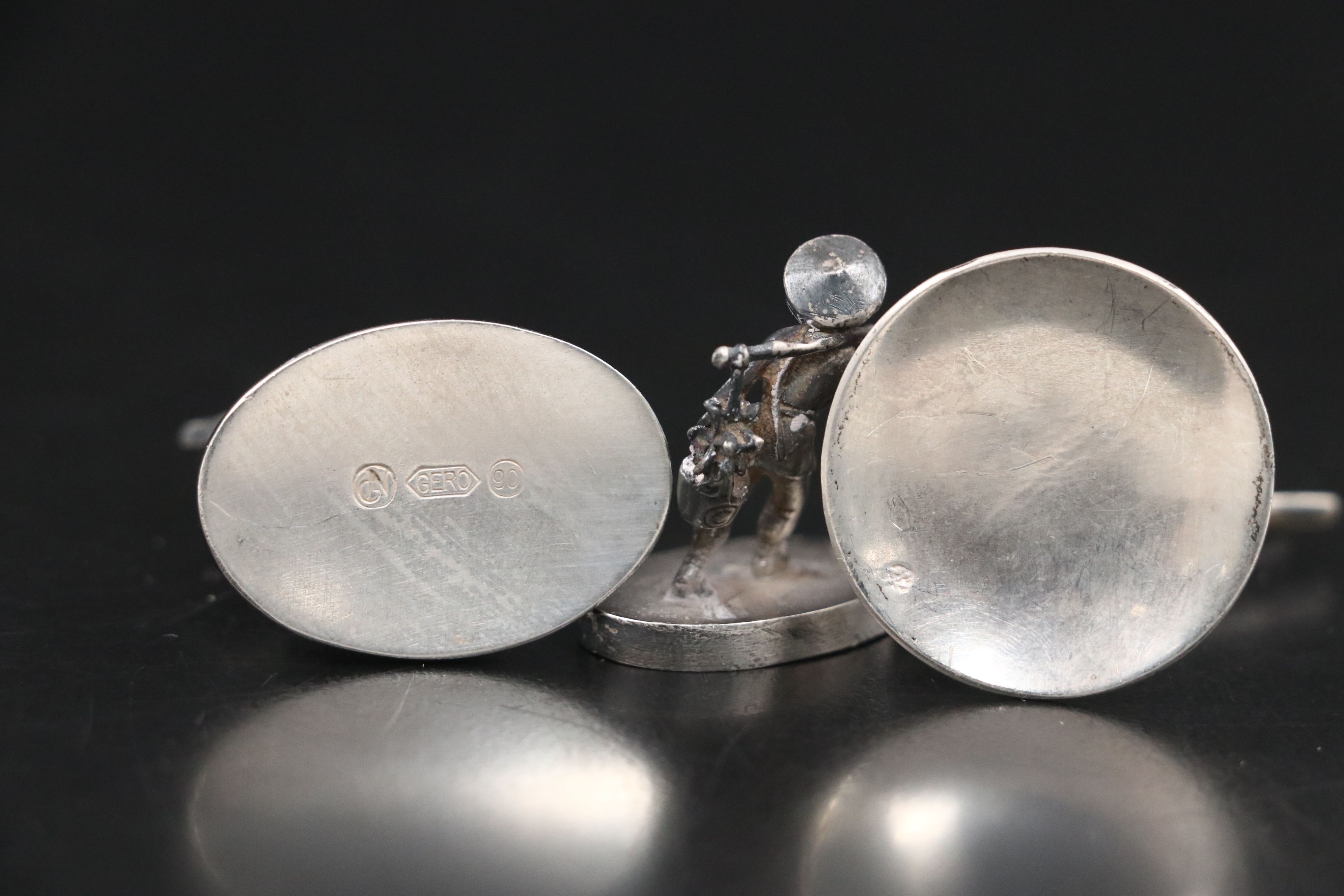 European with Other Sterling and Silver Figurines, 20th Century