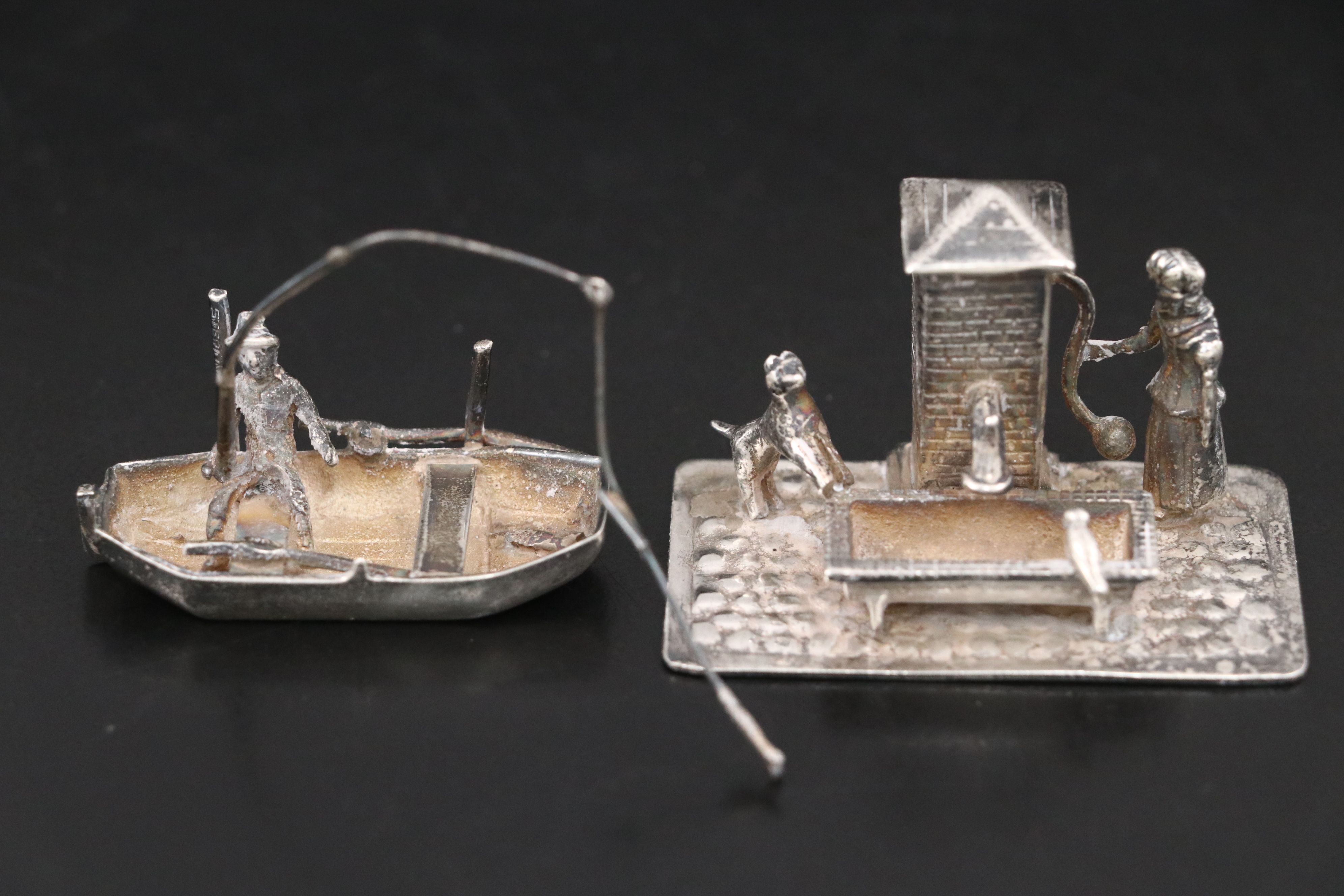 European with Other Sterling and Silver Figurines, 20th Century