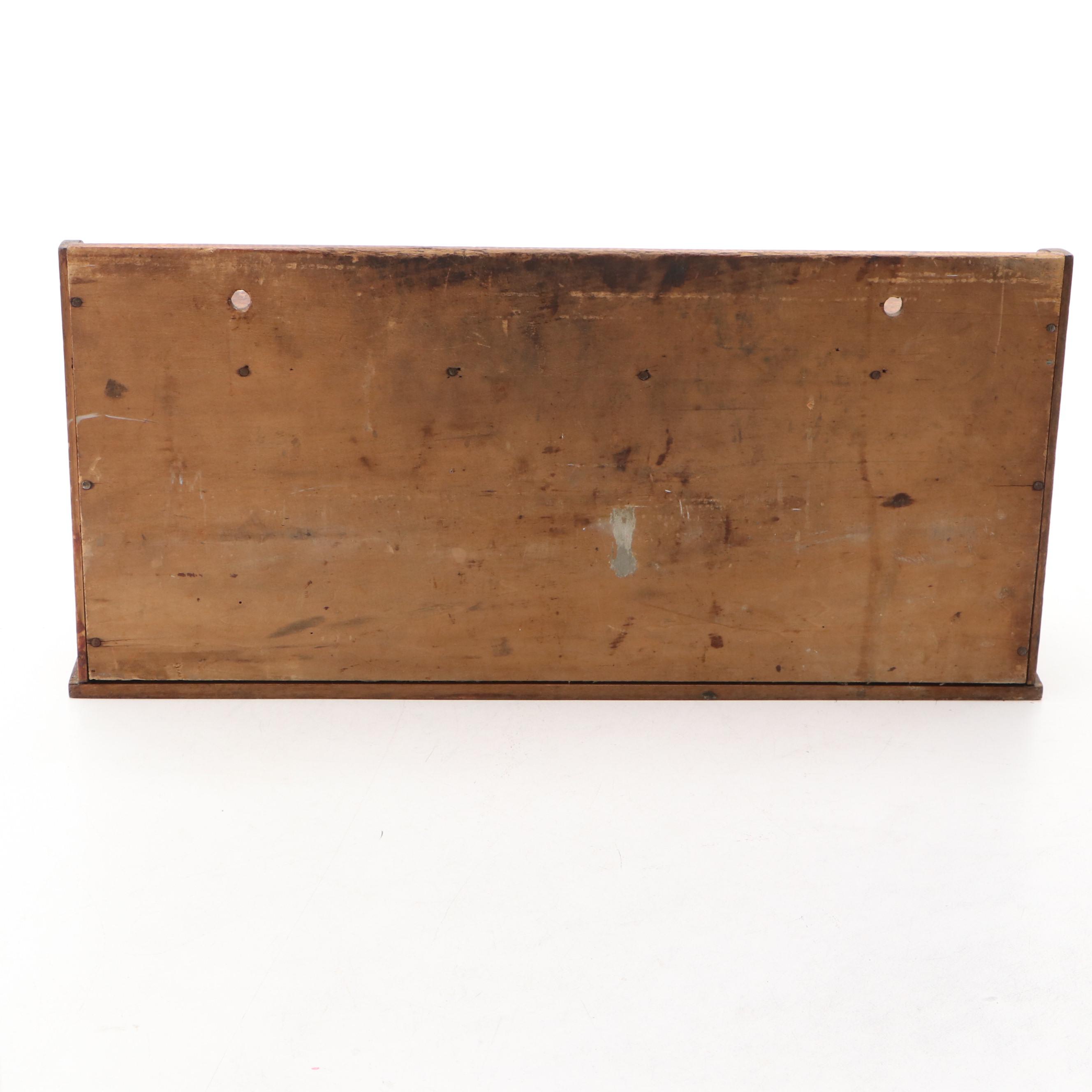 Eight-Drawer Wooden Spice Cabinet