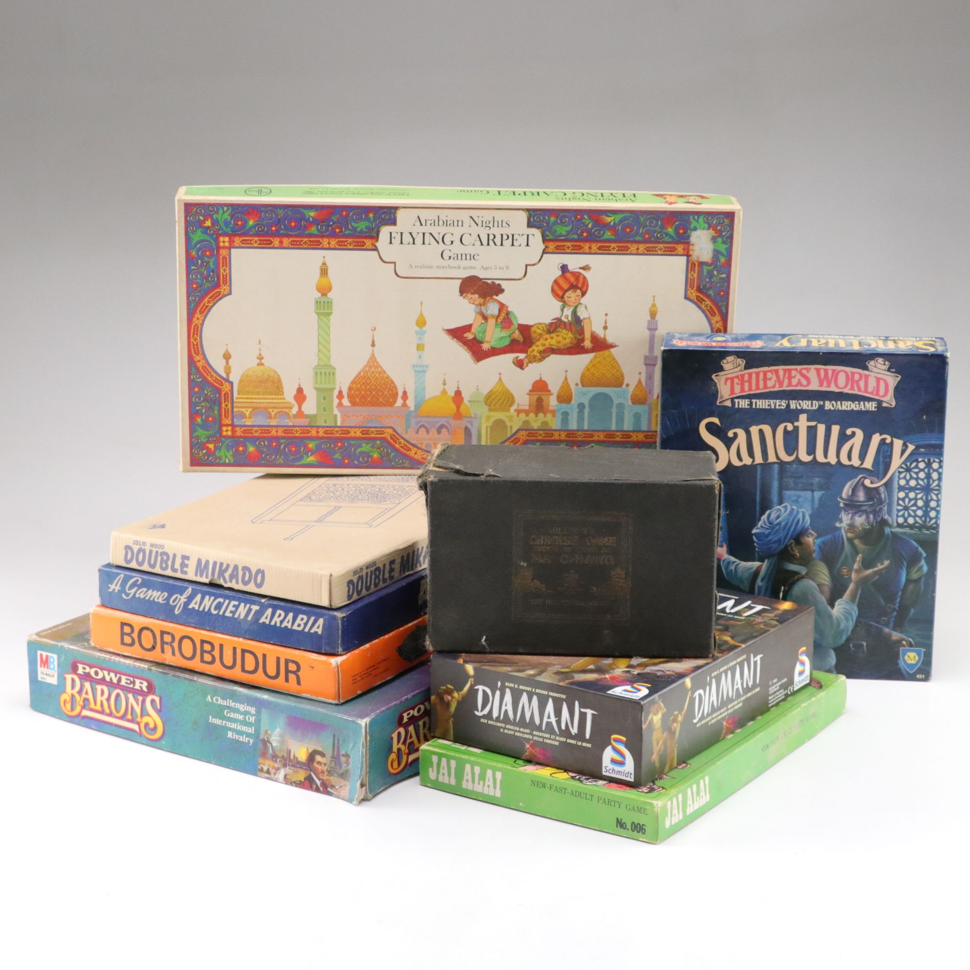 Arabian Nights Flying Carpet Game, Sanctuary, and Other Role Playing Games